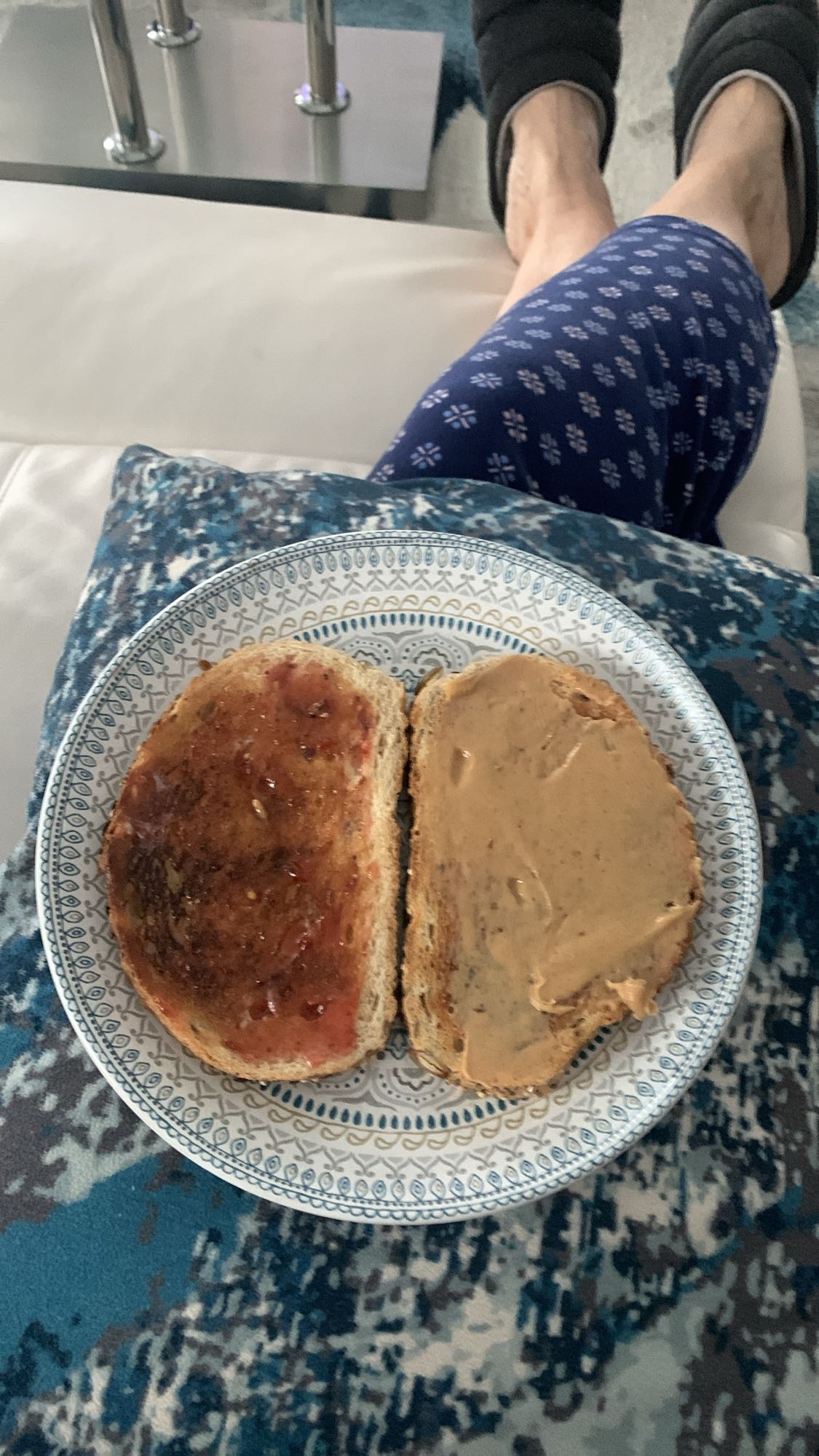 Tartine beurre de cacahuète