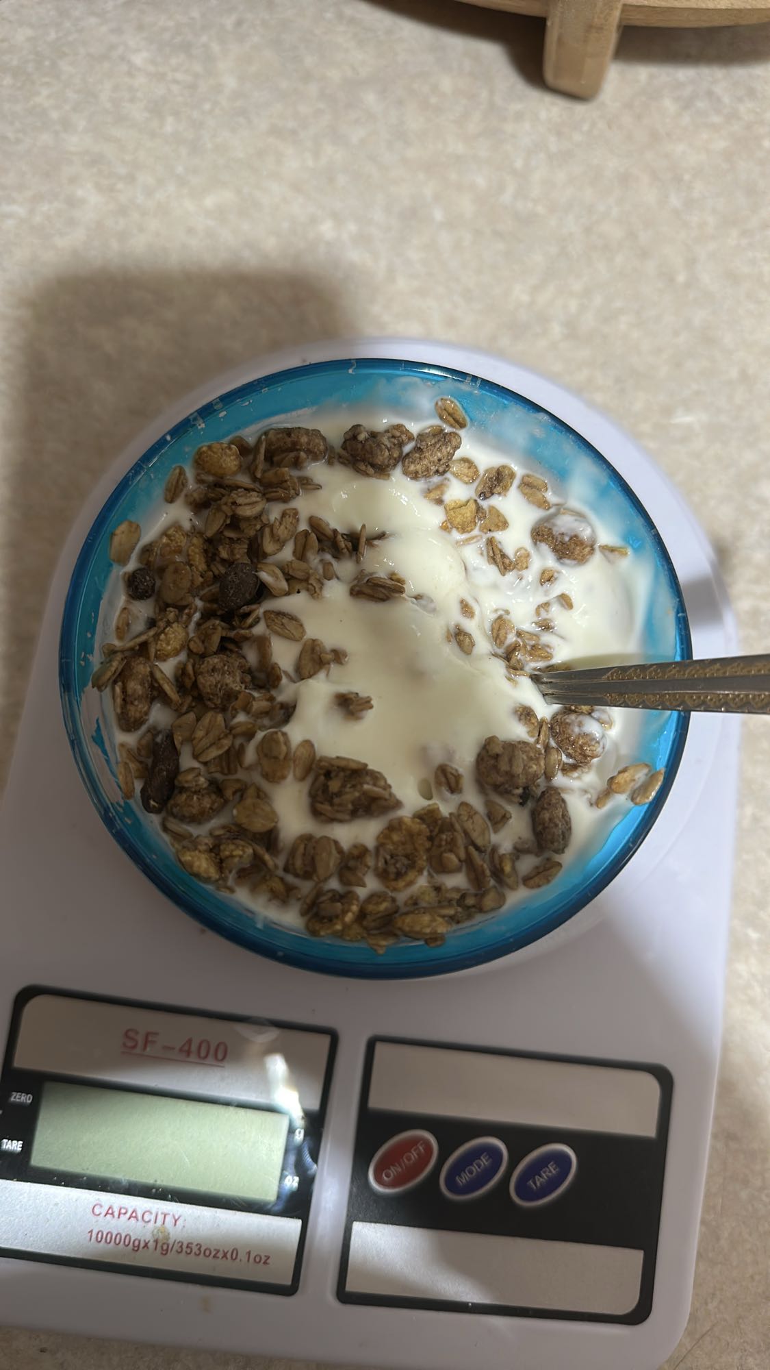 Yogurt with granola