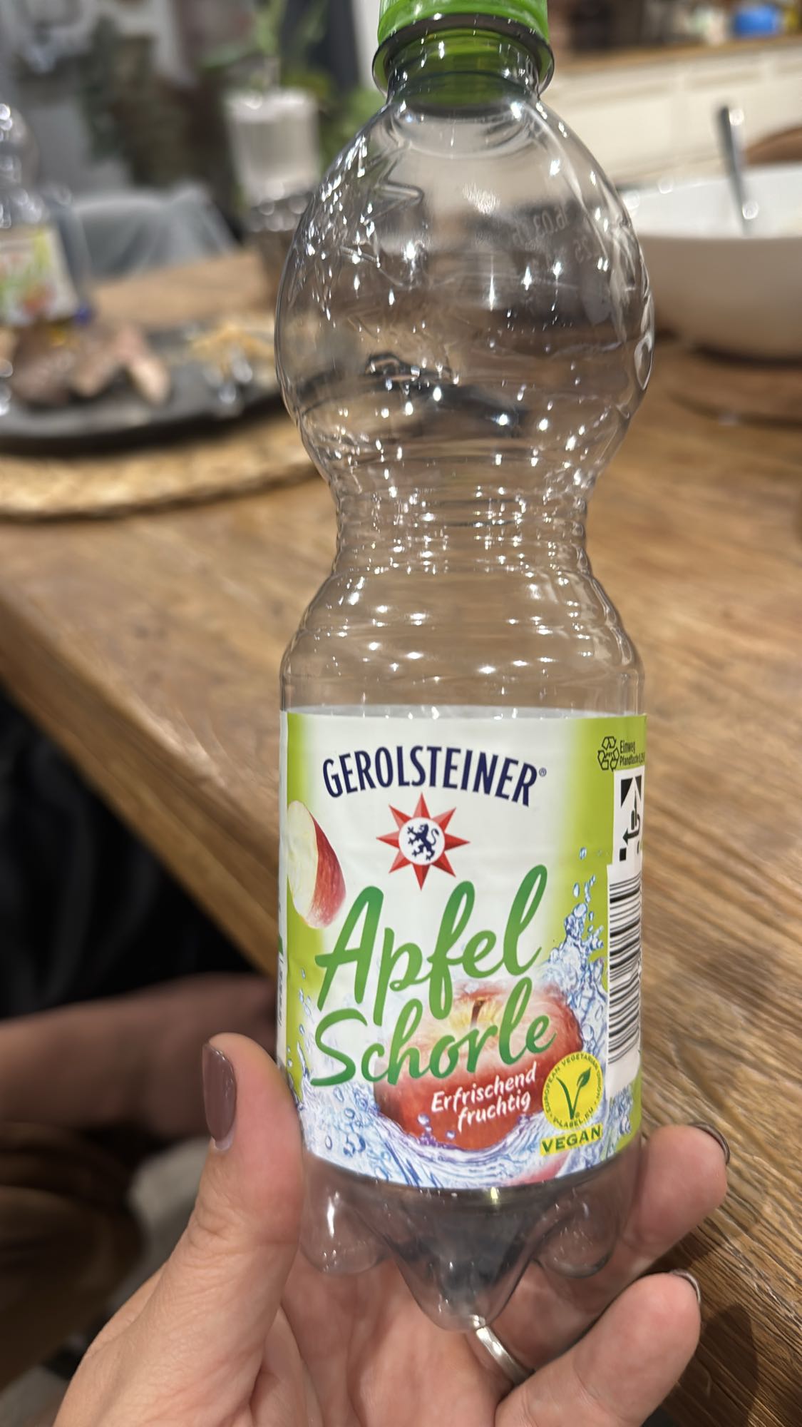 Apfel Schorle Getränk