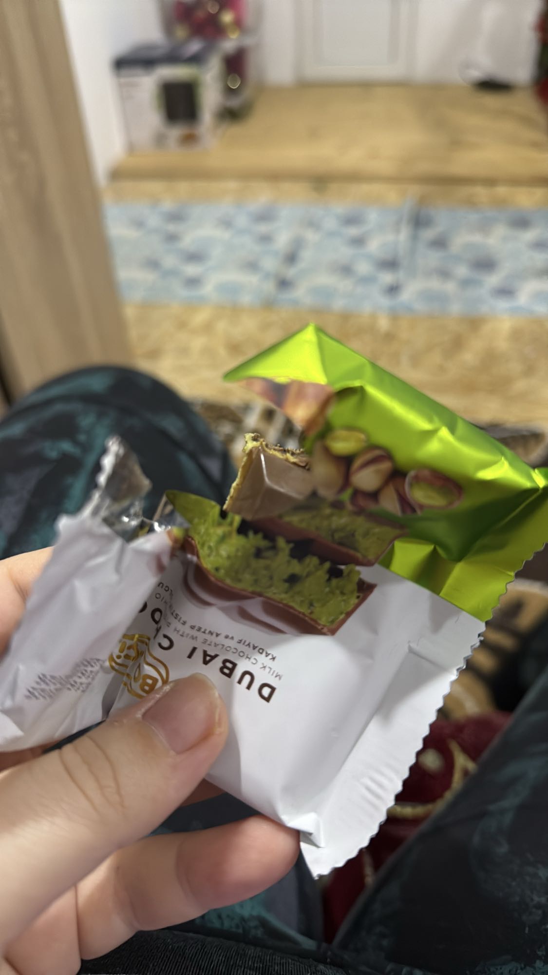 Ciocolată cu fistic