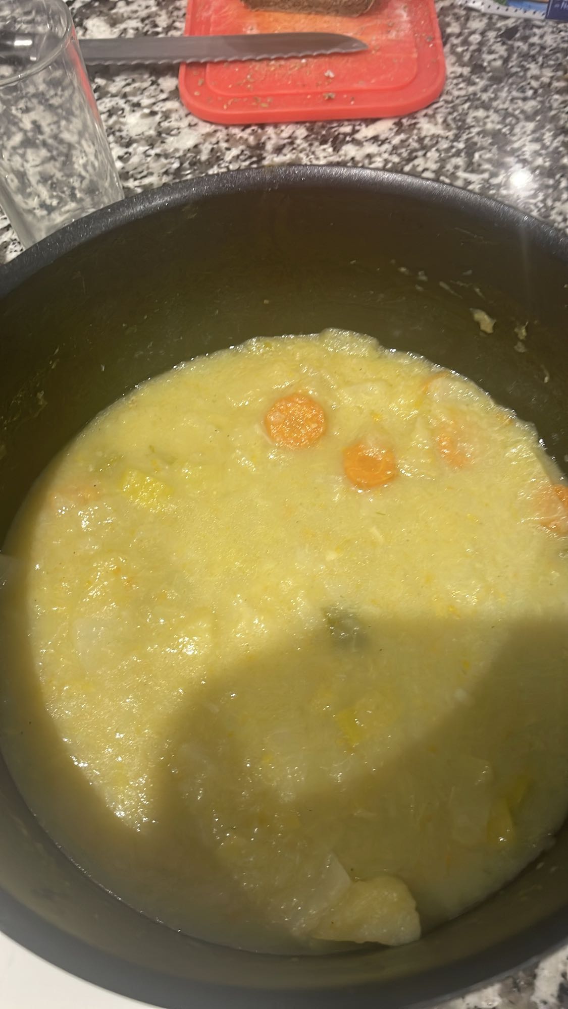 Soupe de légumes maison