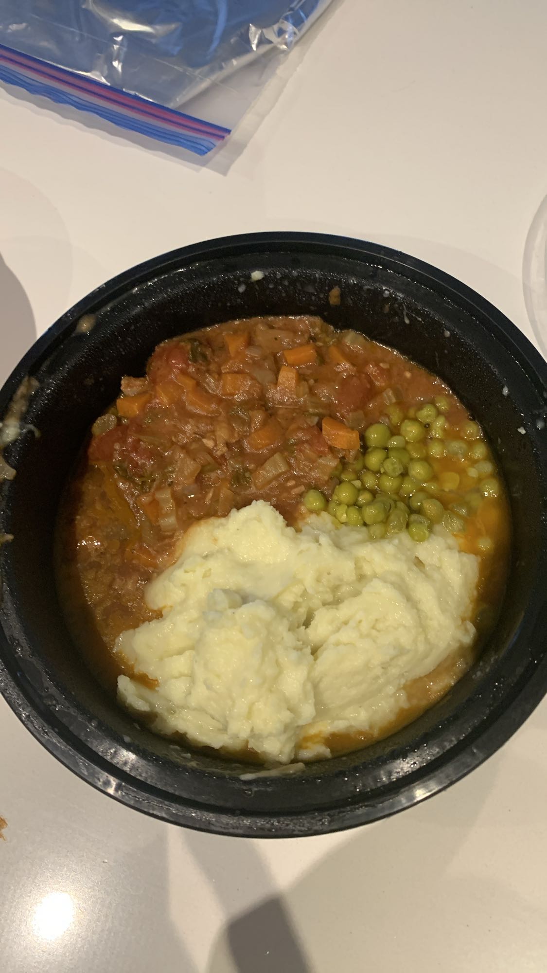 Purée et ragoût légumes