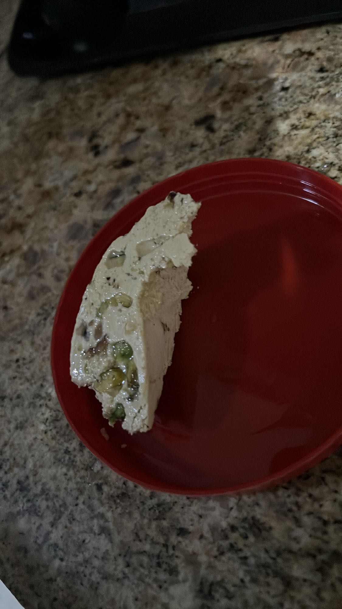 Pistachio Nougat Slice