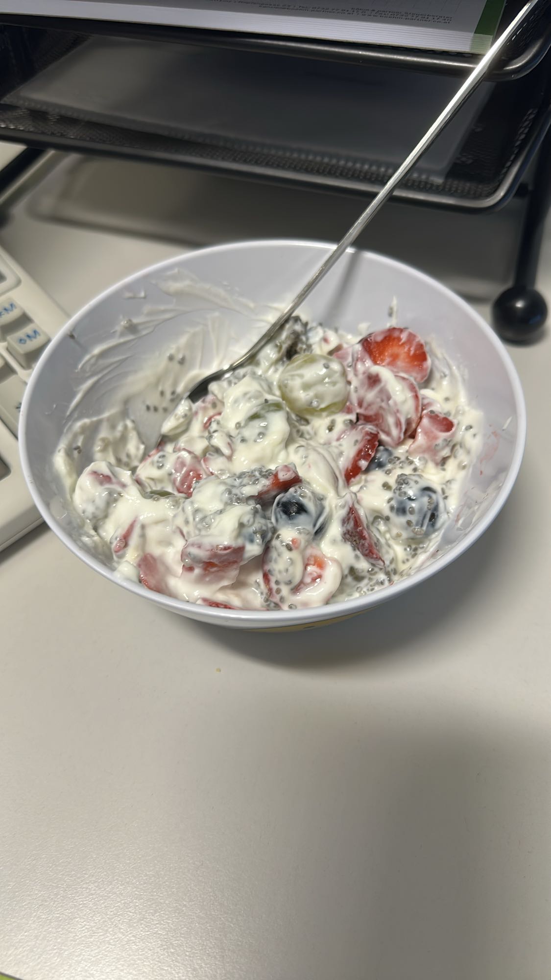 Yogurt mit Früchten