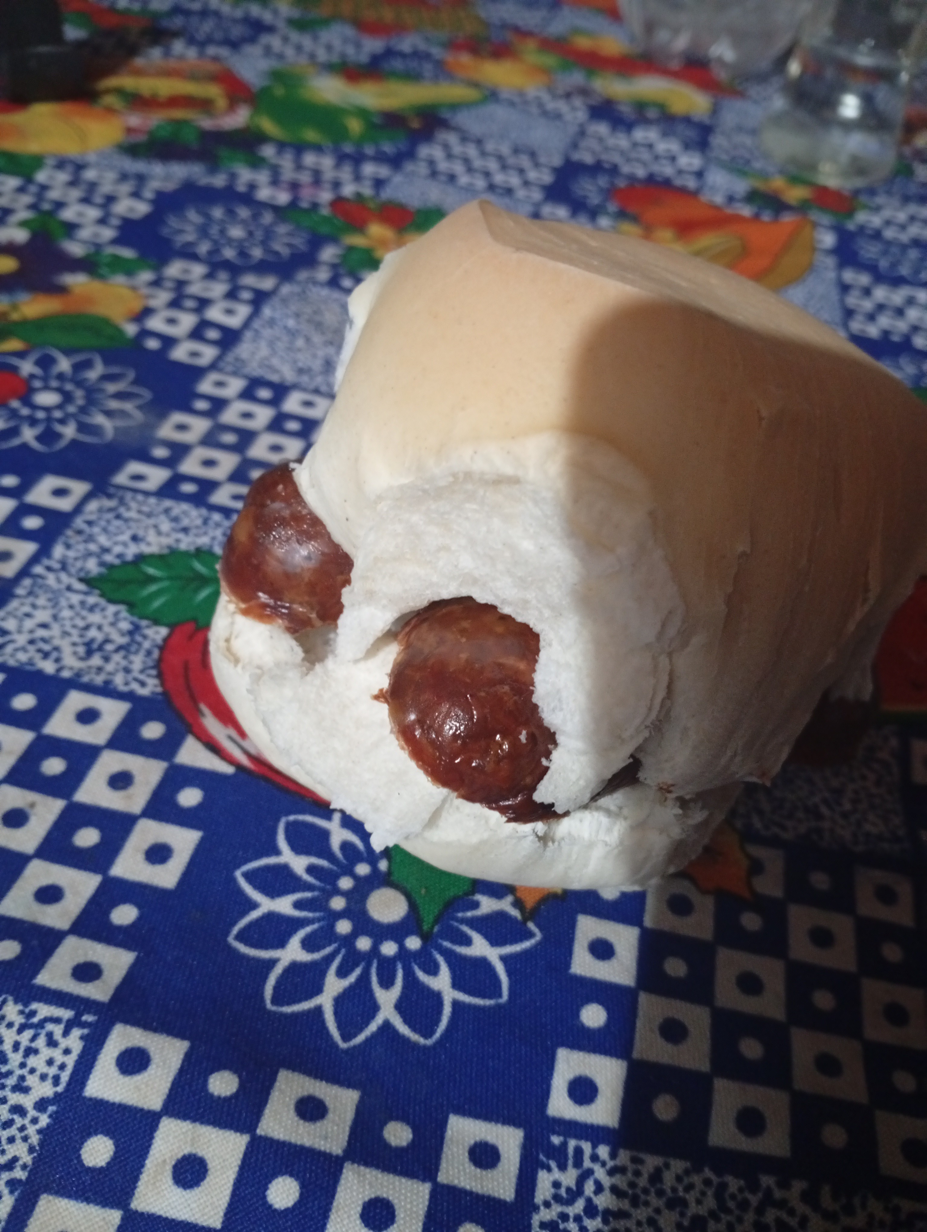 Pan con chorizo