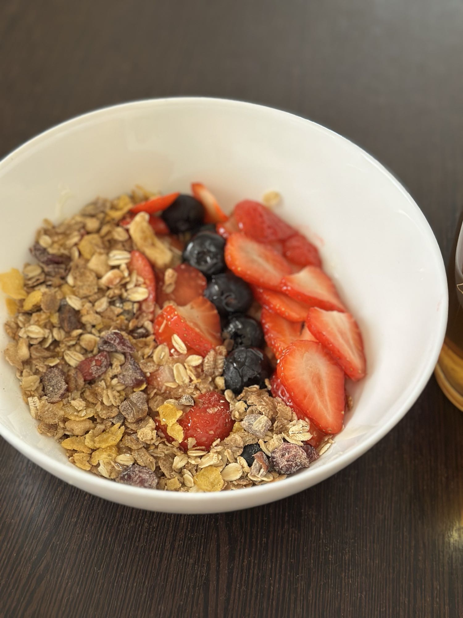 Мюсли с ягодами