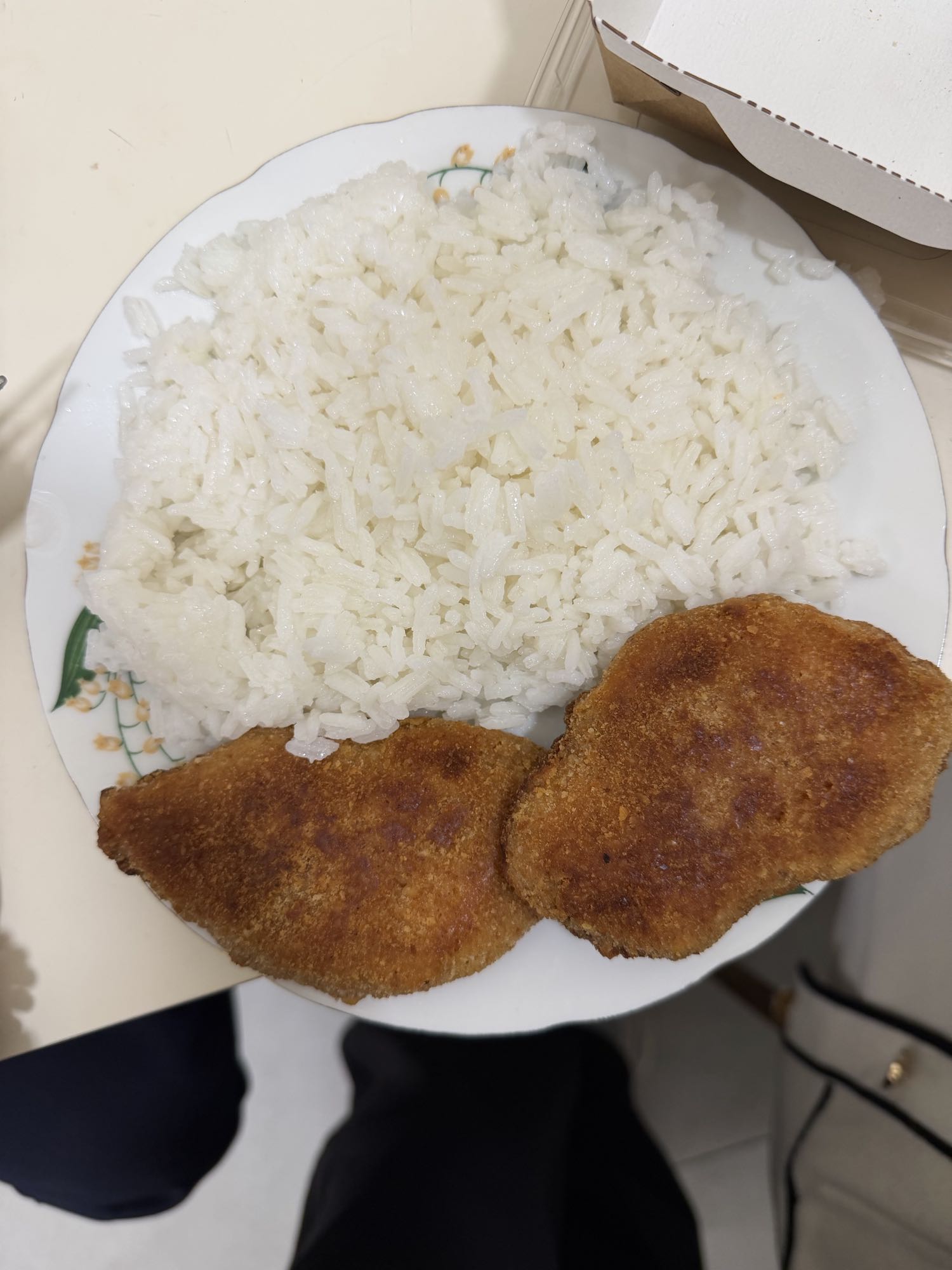 рис с котлетами