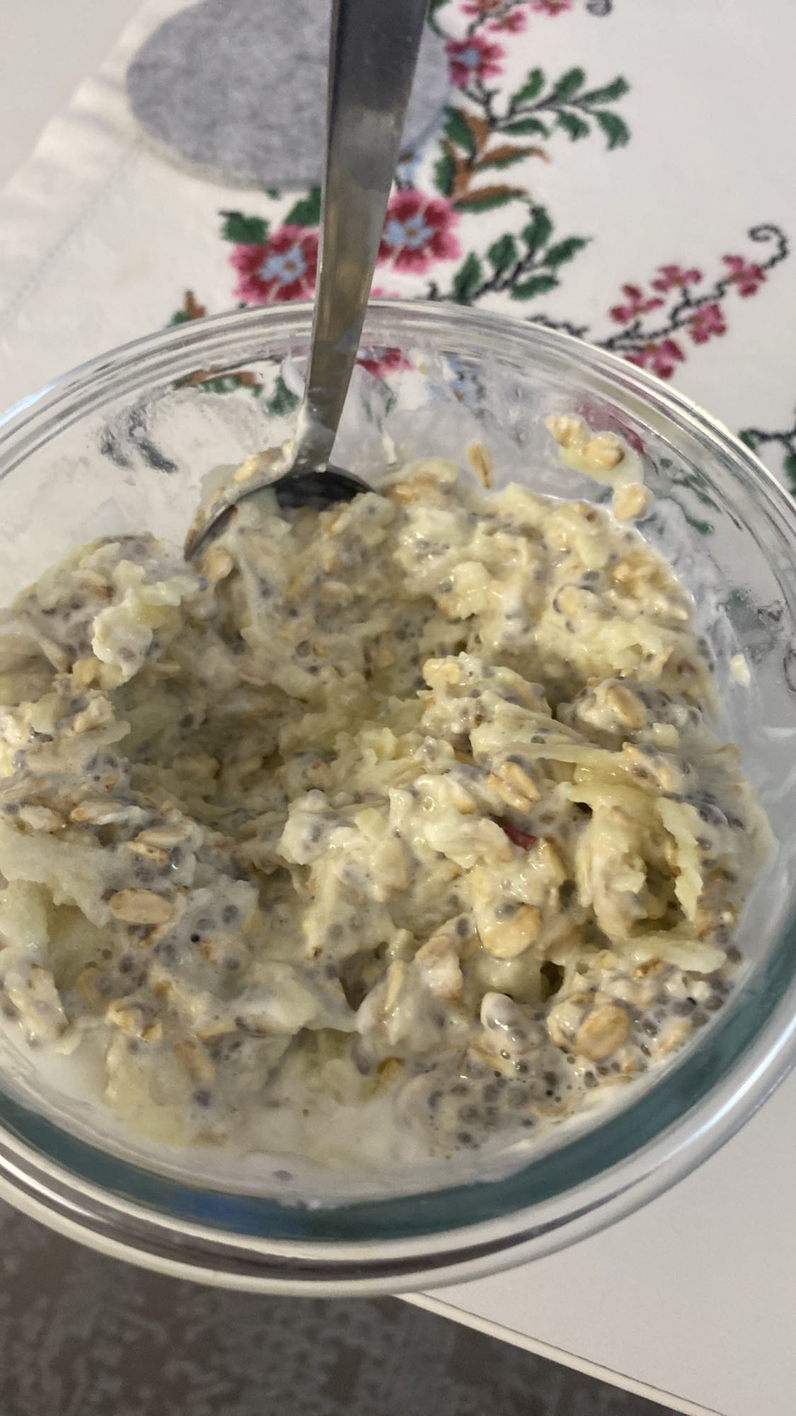 Owsianka z jabłkiem