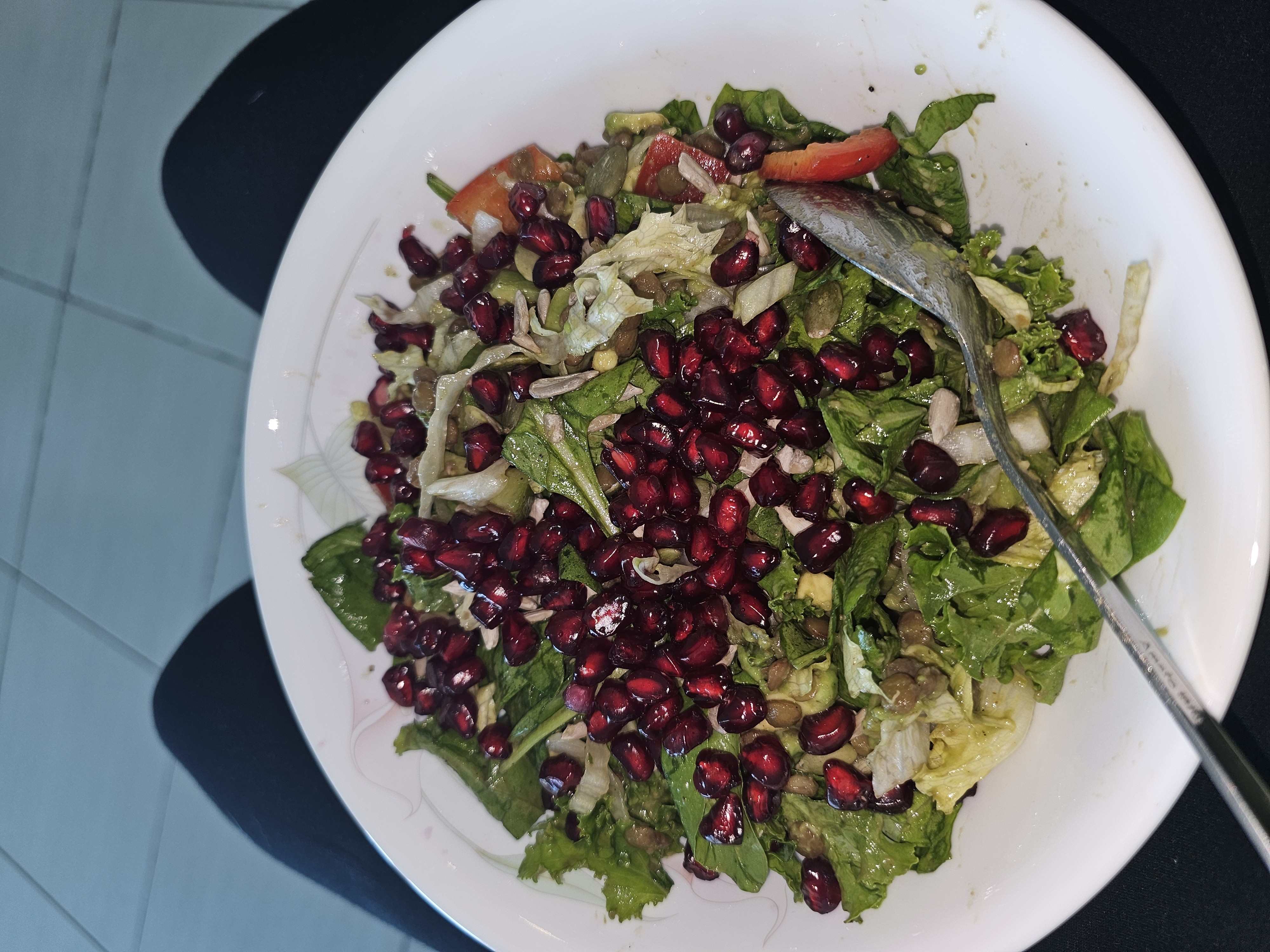 Pomegranate Green Salad
