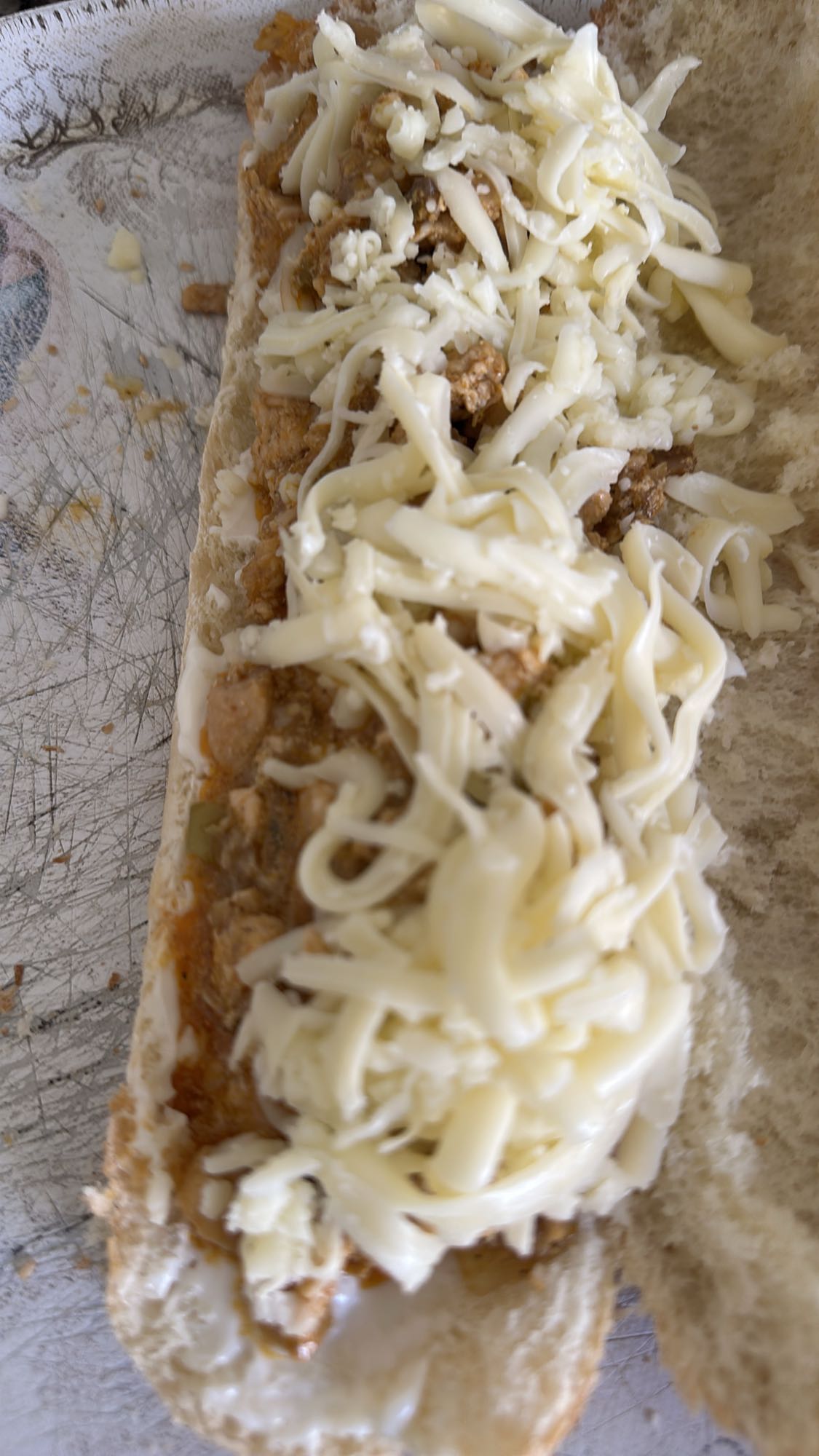 Cheese and Chicken Sub