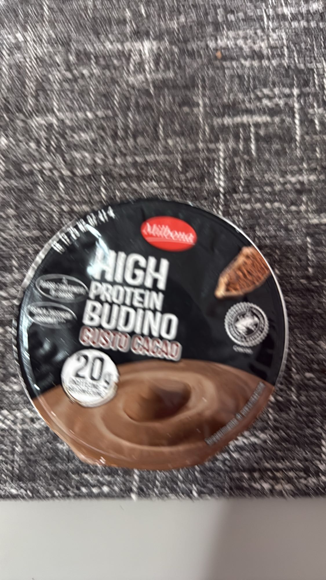 Budincă proteică cacao