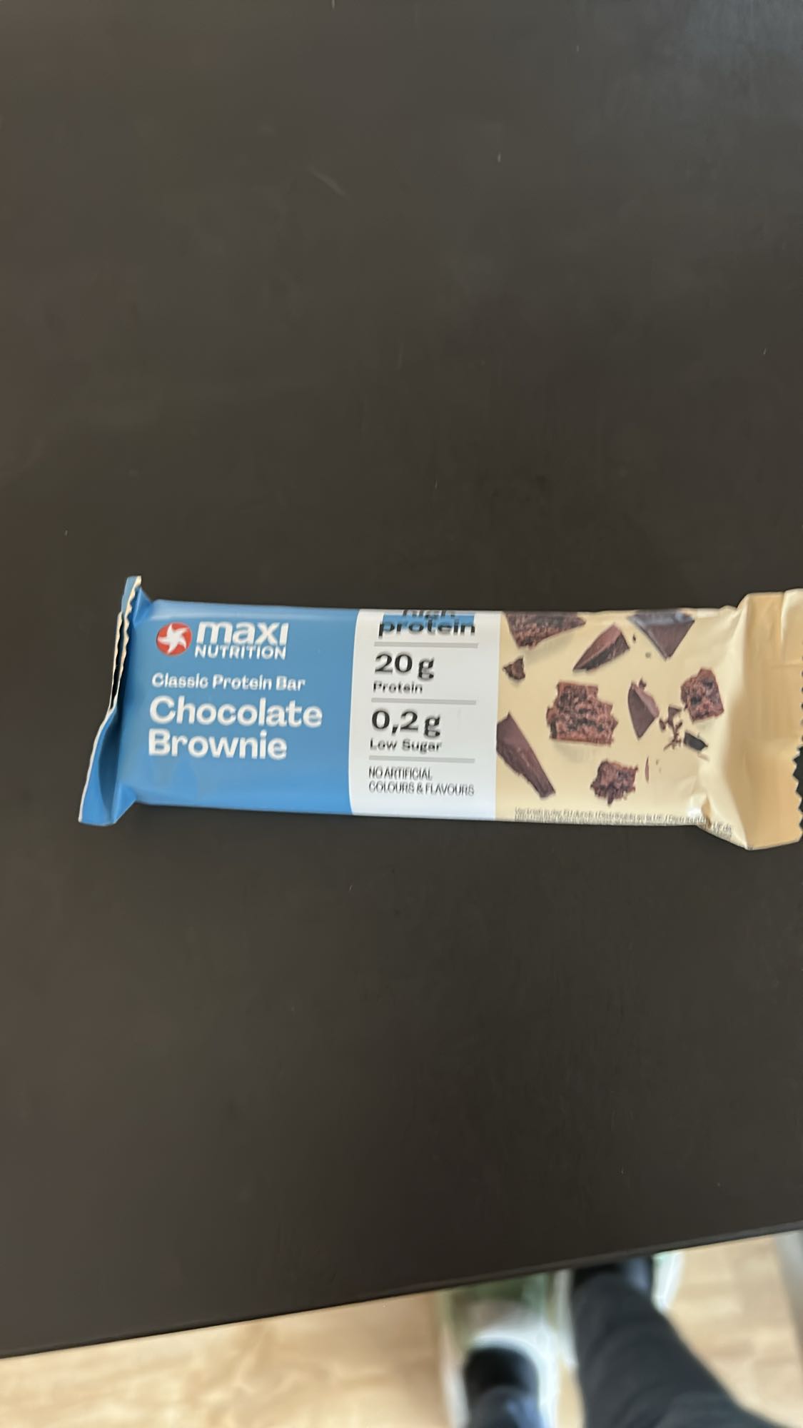 Proteinriegel Brownie