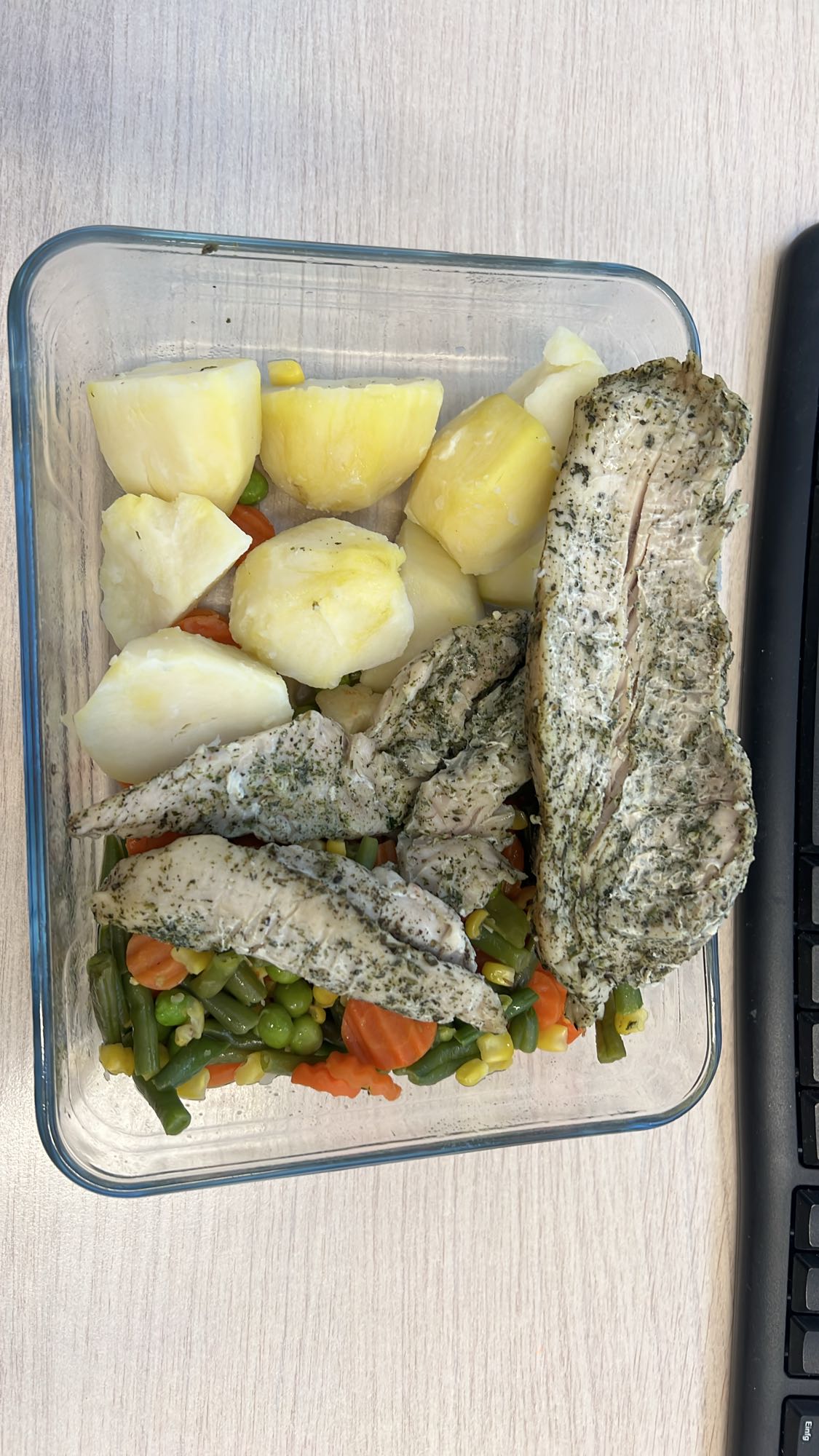 Indyk z warzywami i ziemniakami