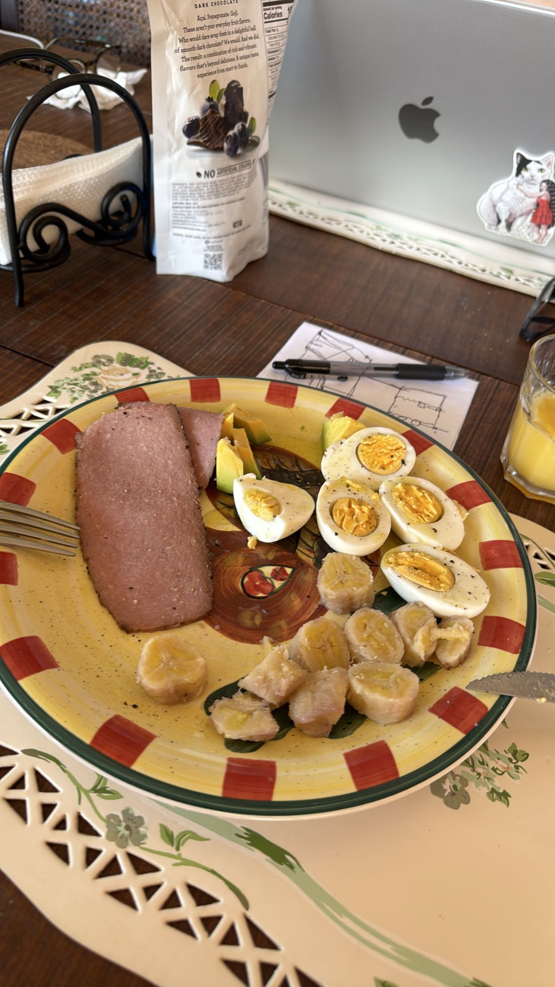 Desayuno proteico mixto