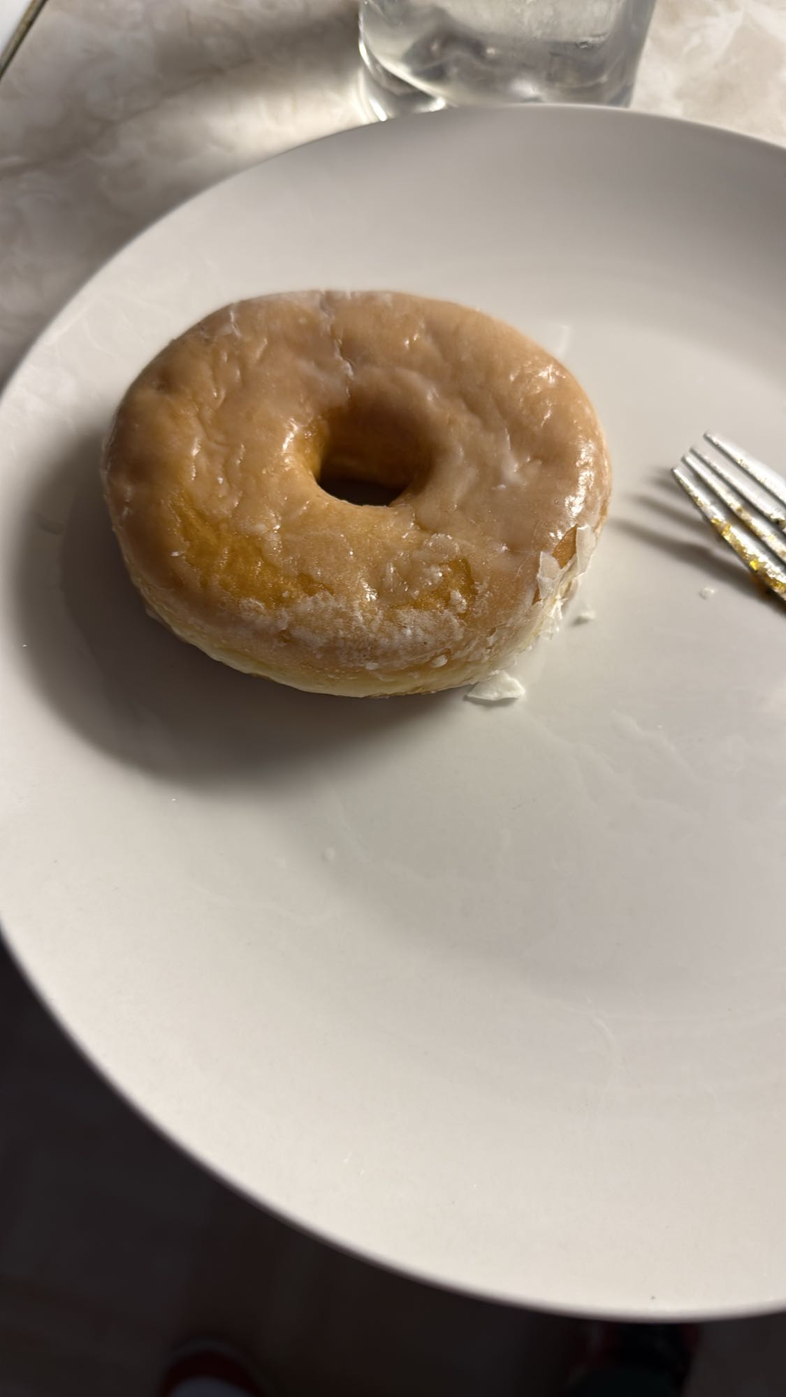 Donut glacé