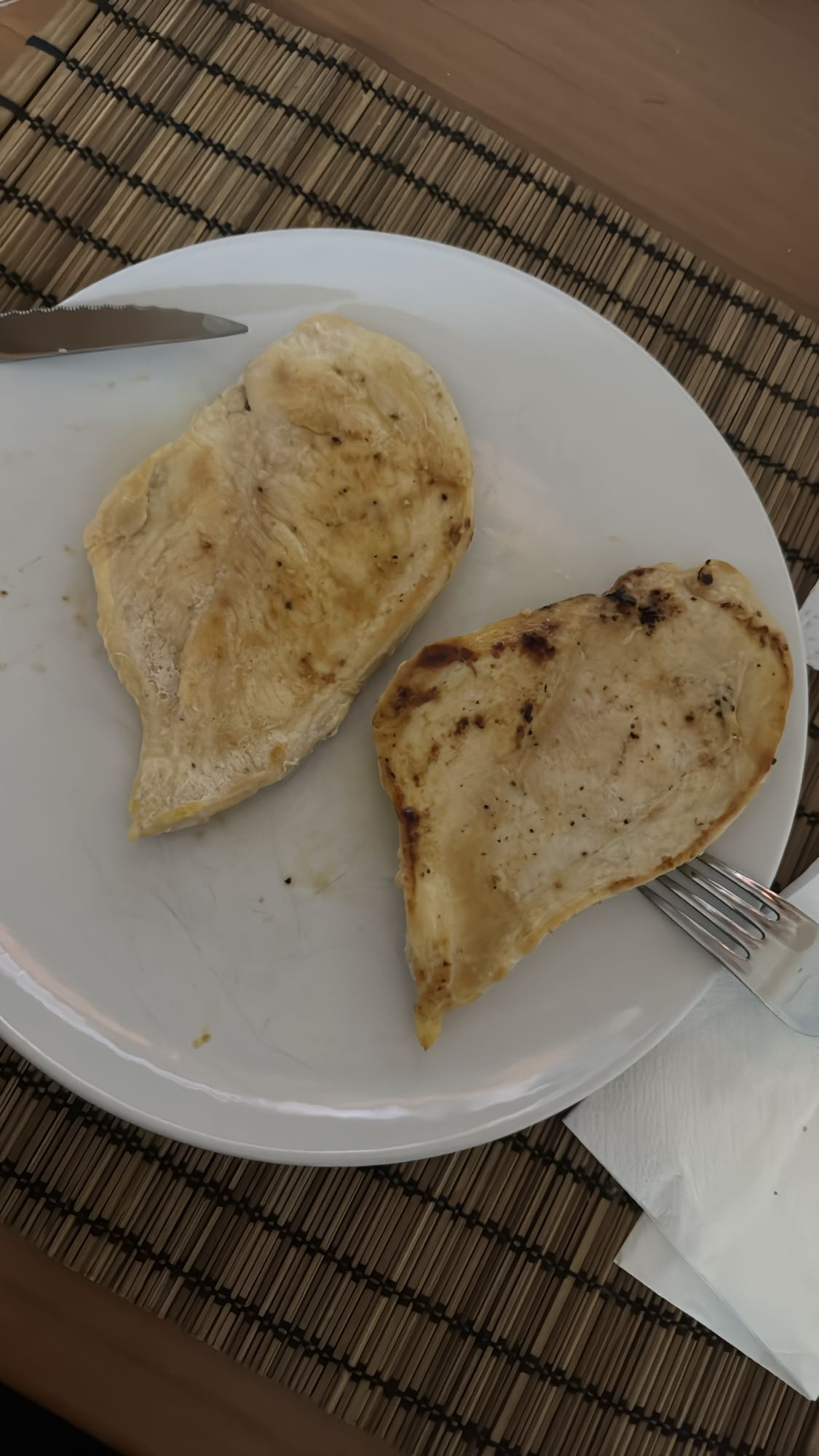 Pechuga de pollo a la plancha