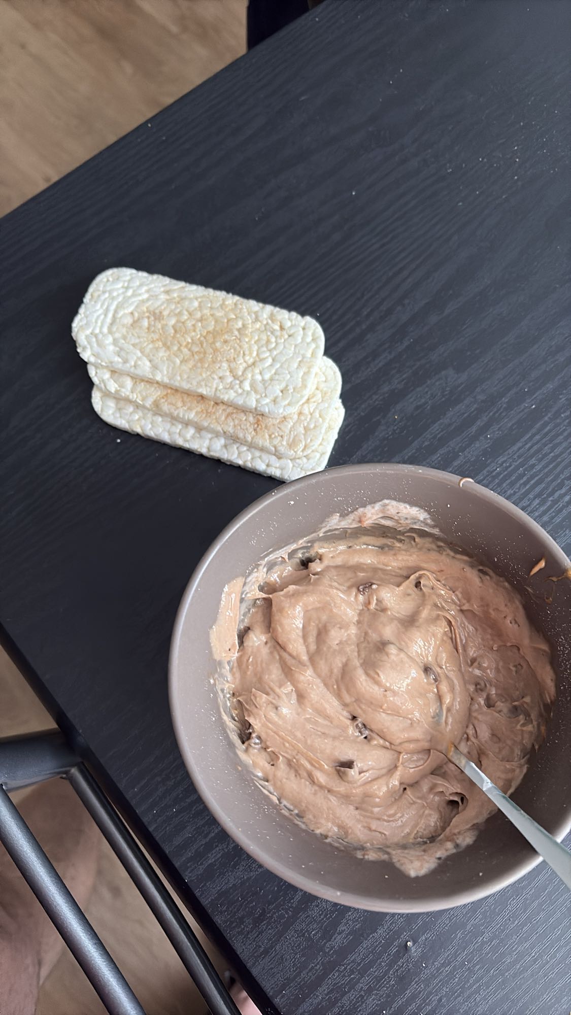 Tartinade choco et galettes