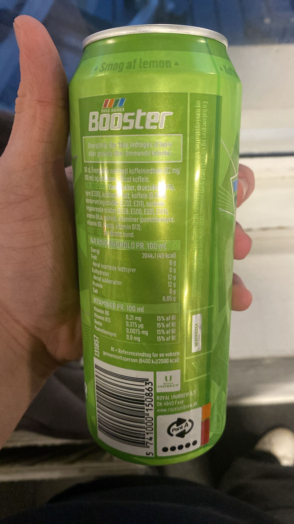 Booster Energy Drink