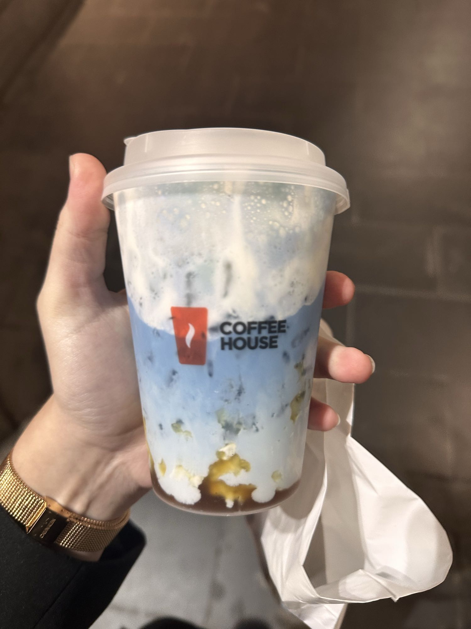 Sky Matcha Boba Drink