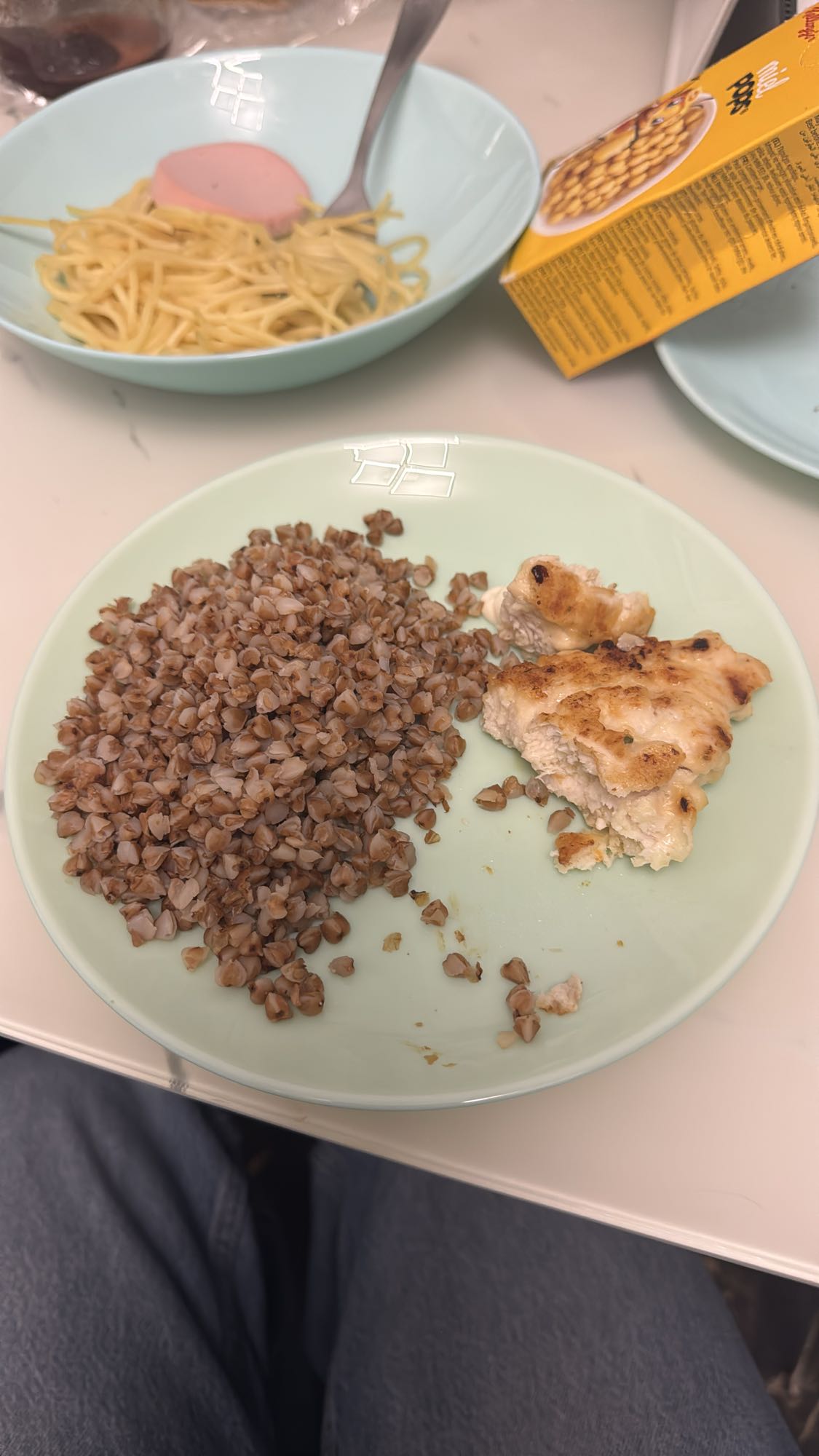 Гречка с курицей