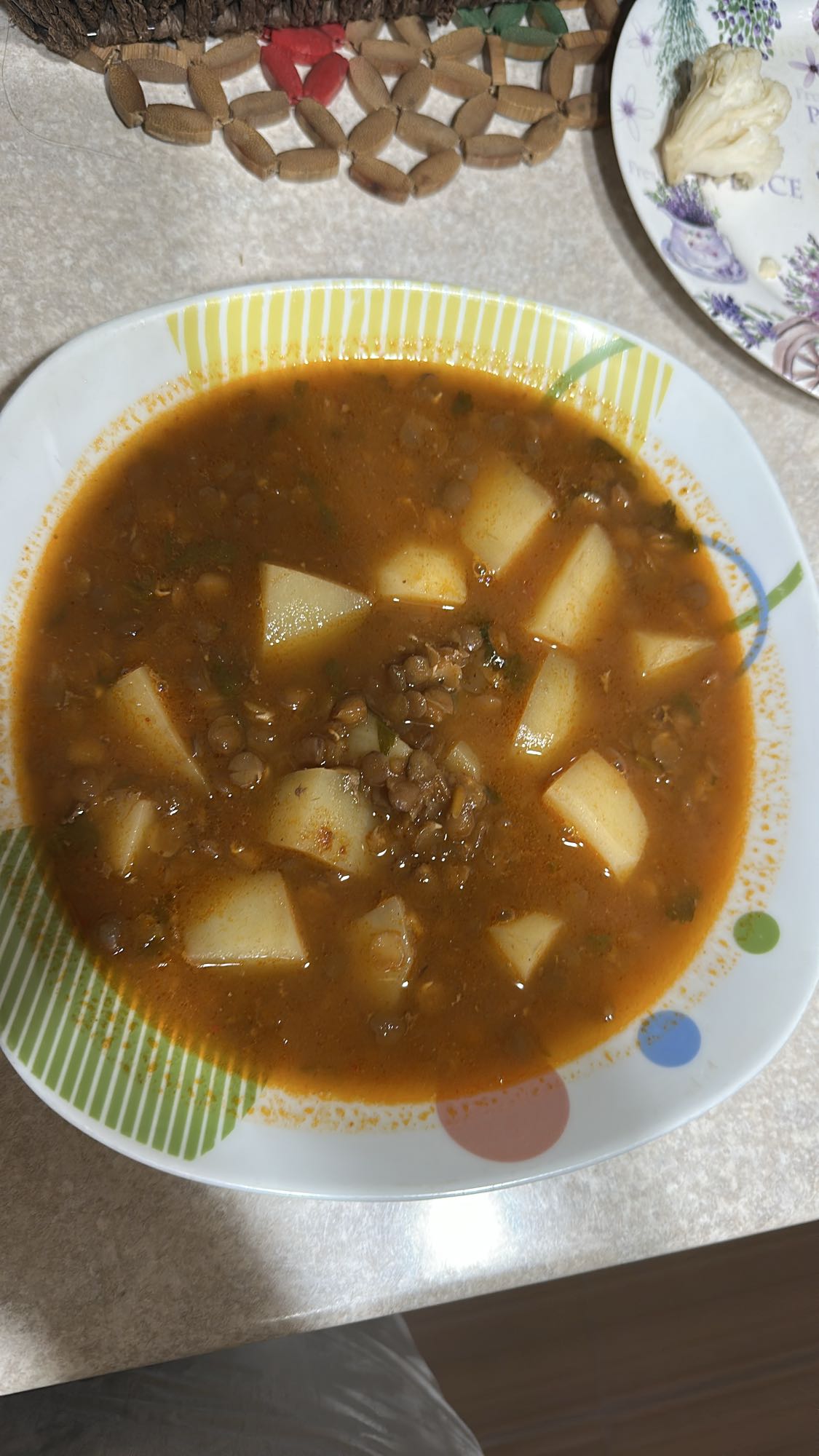 Lentil Potato Soup