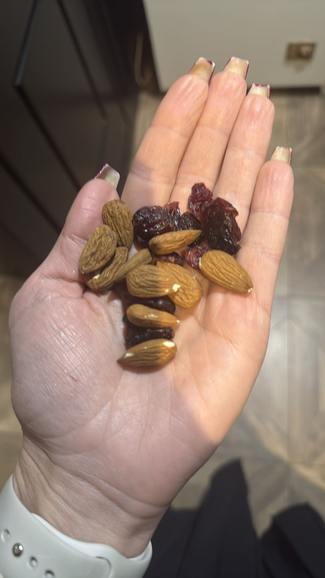 Mélange amandes et canneberges