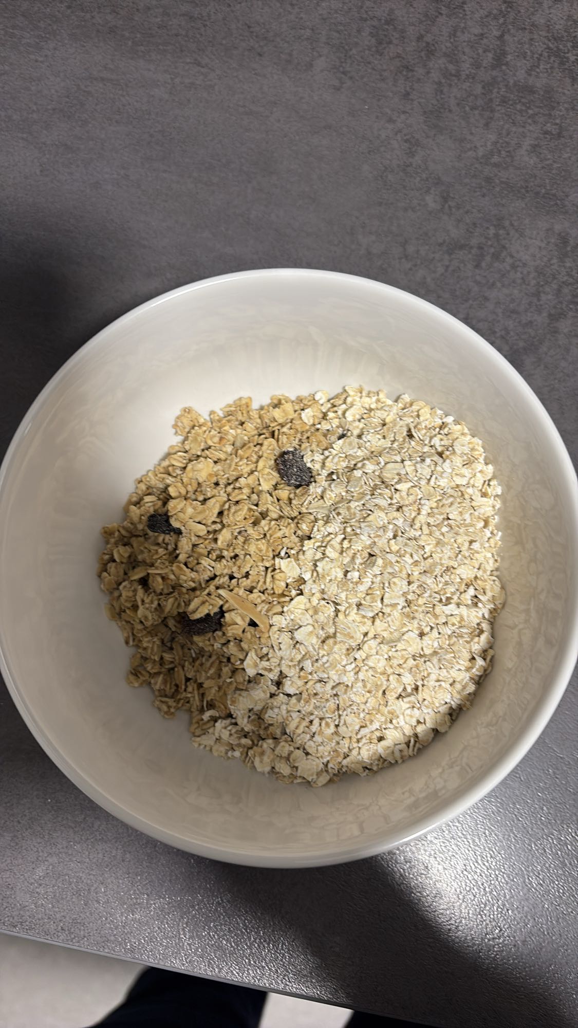 havermout ontbijtkom