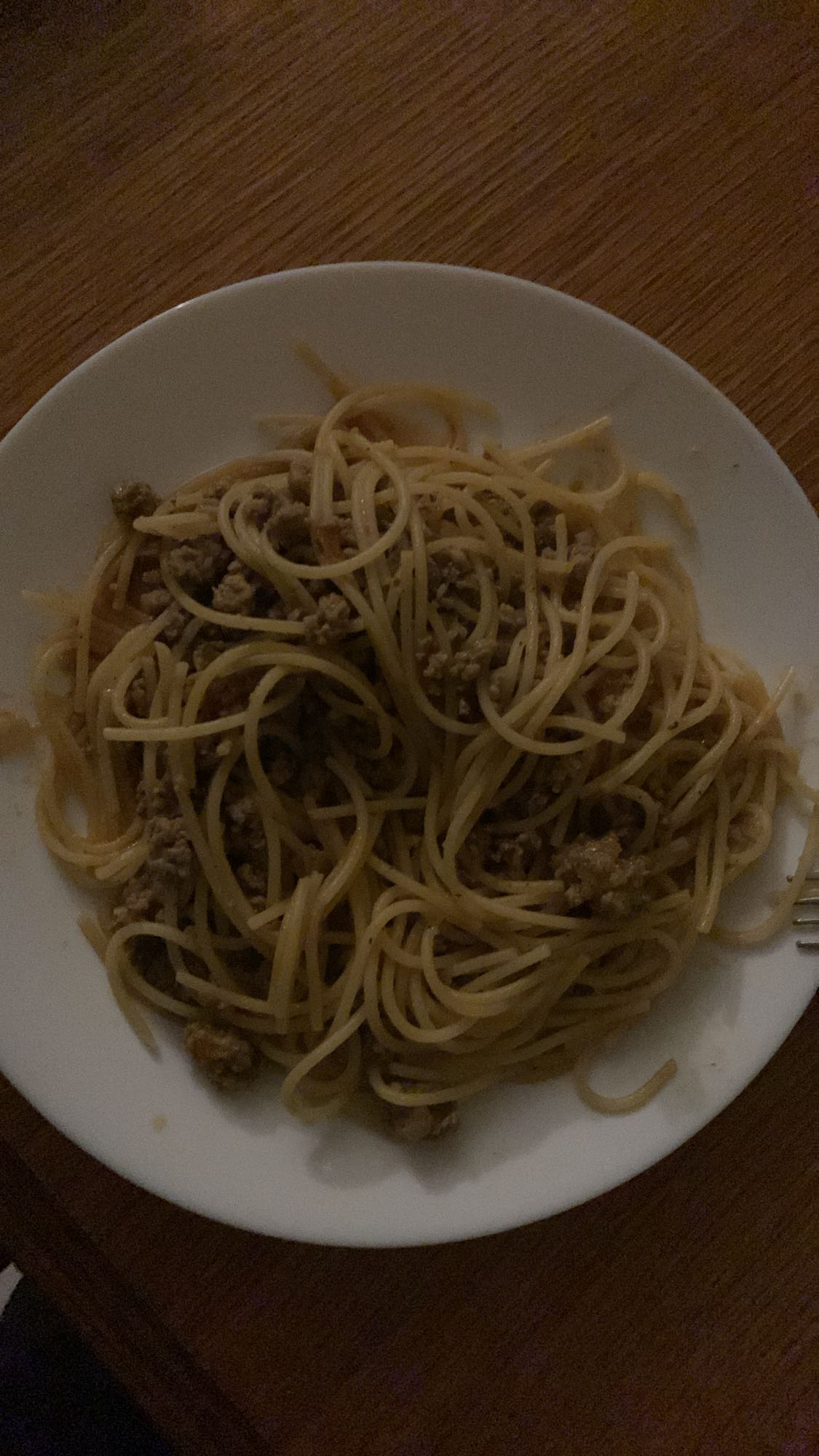 Spaghetti z mięsem