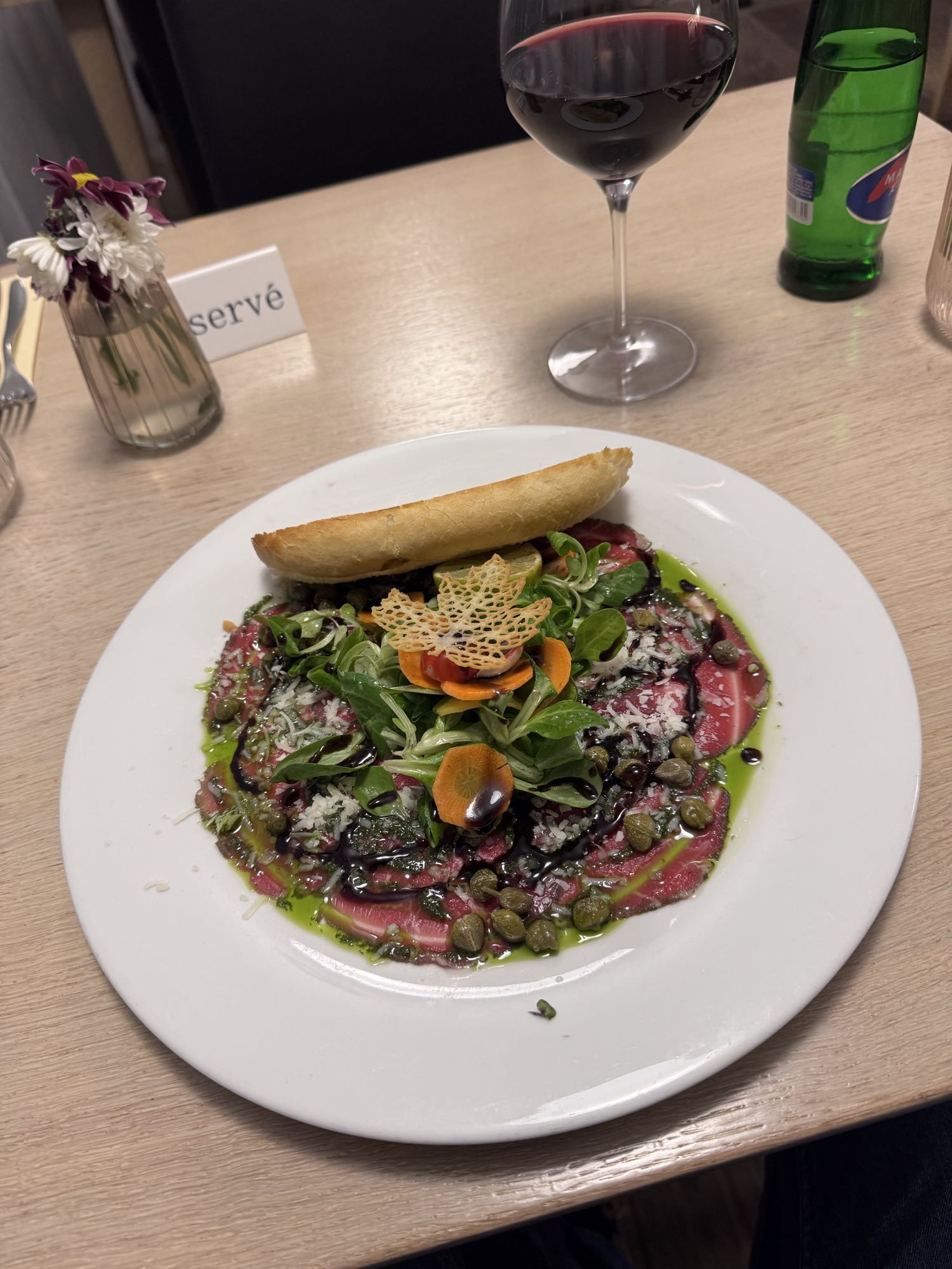 Beef Carpaccio Salad