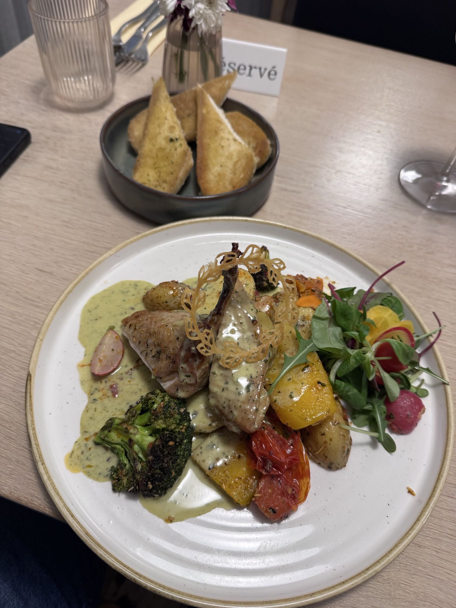 Grilled Chicken & Veggies