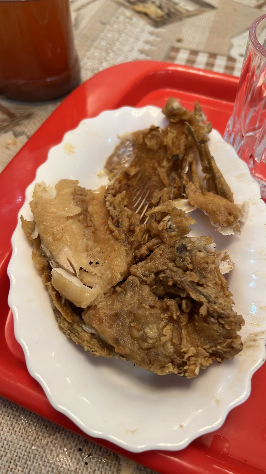 Quarter Fried Nile Tilapia