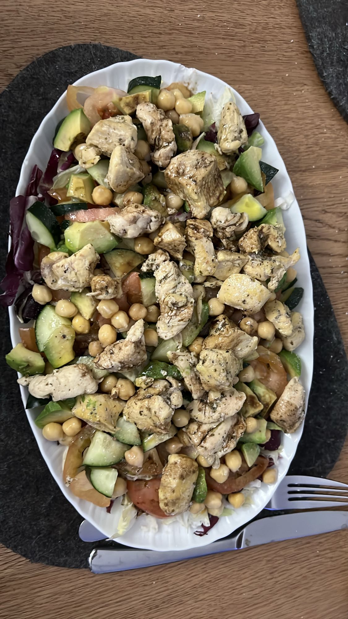 Chicken Chickpea Salad