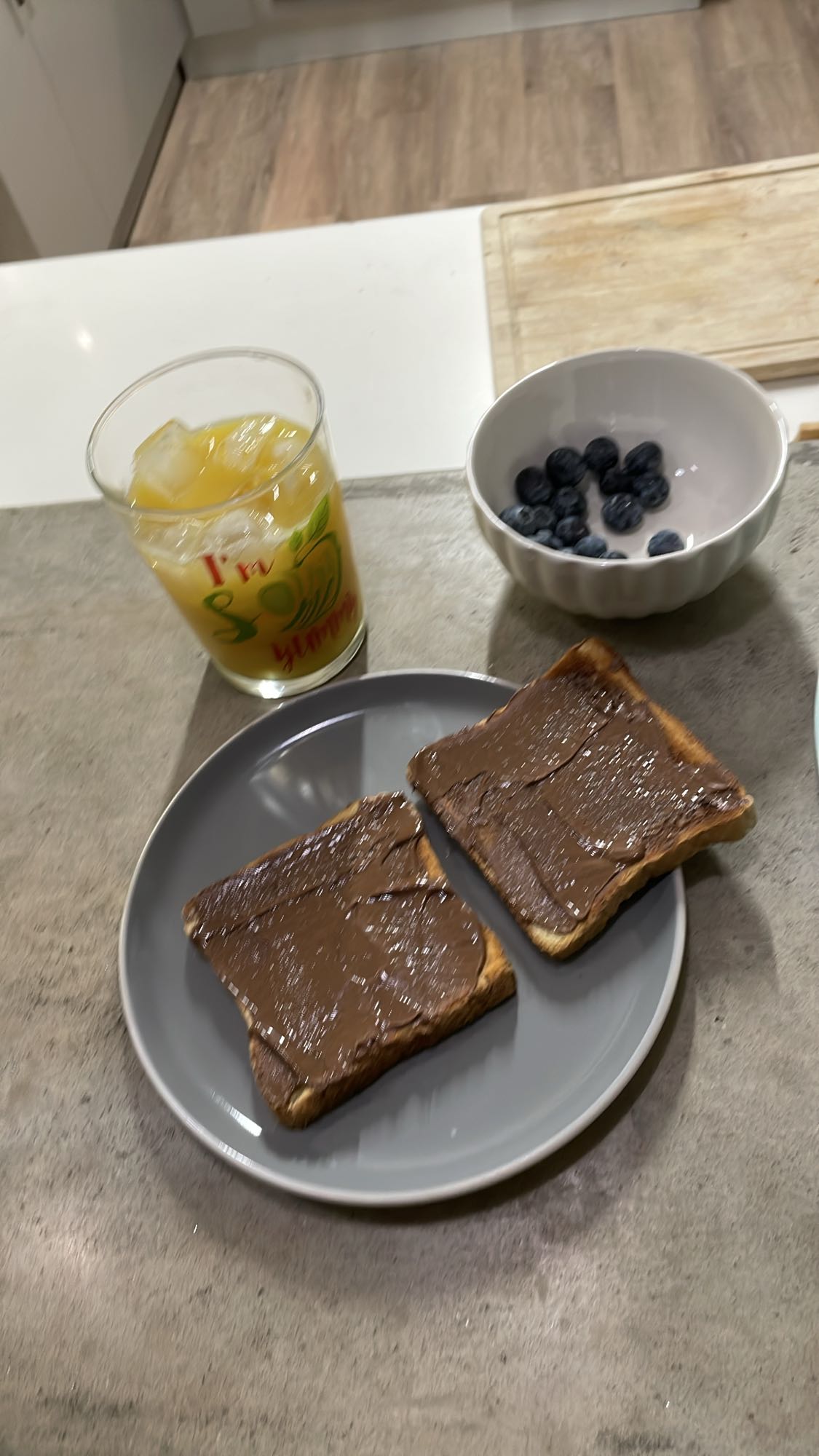 Choco Toast & Juice