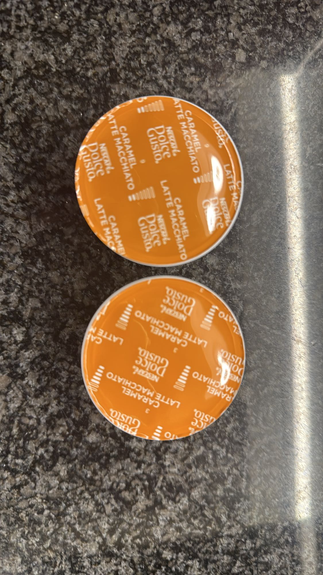 Caramel latte macchiato