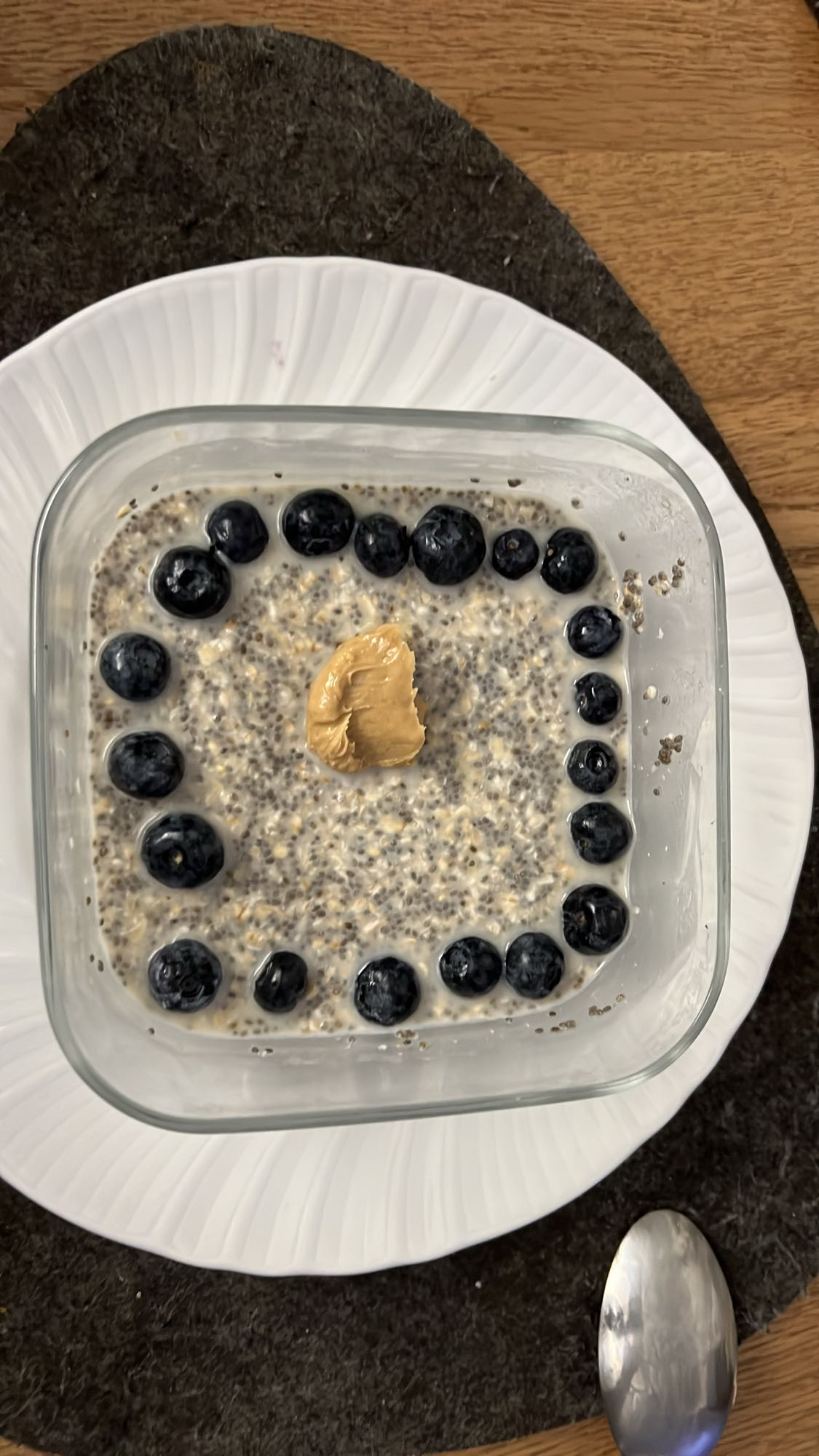 Chia Puding s Borůvkami