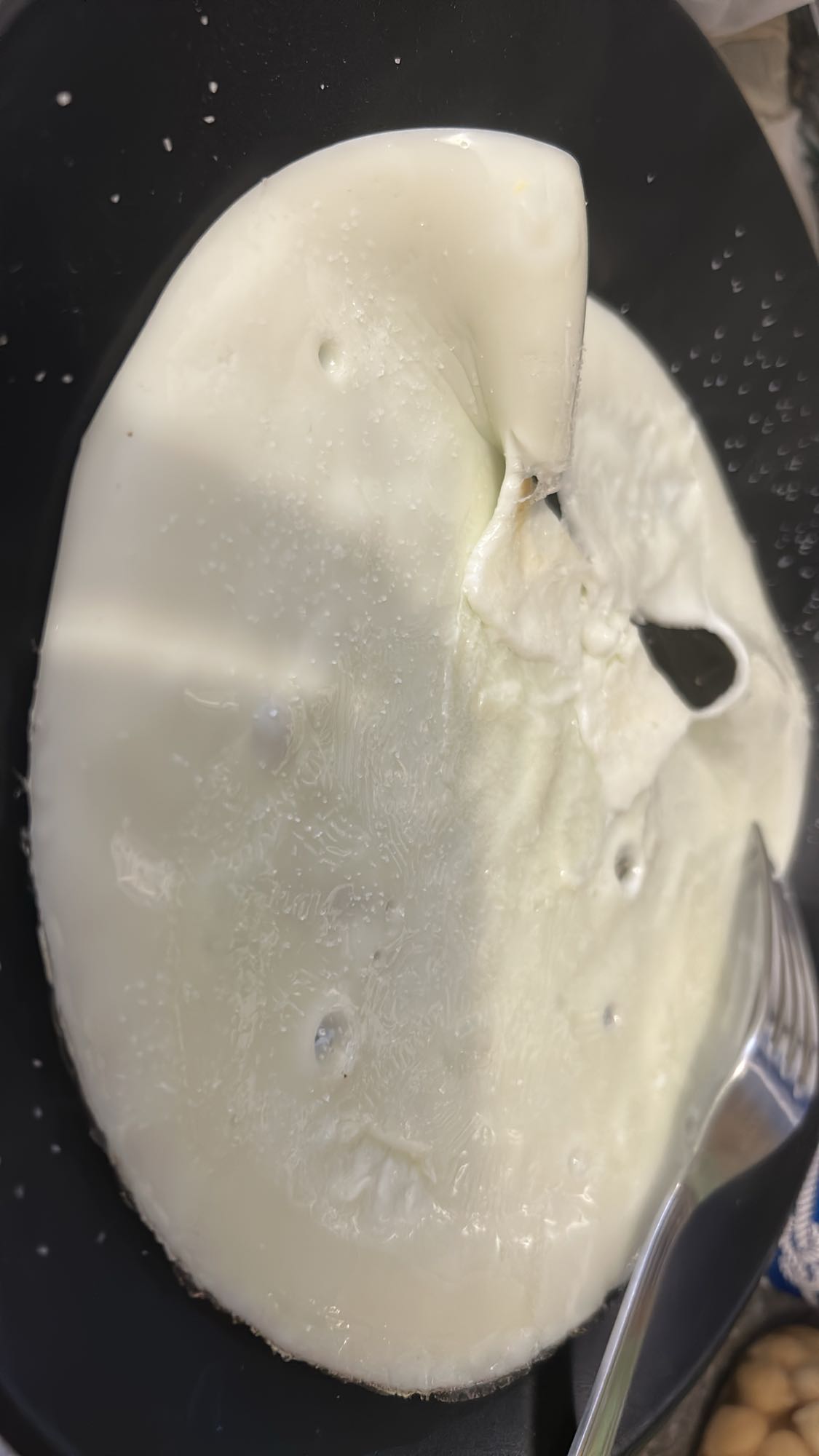 blancs d'œufs frits