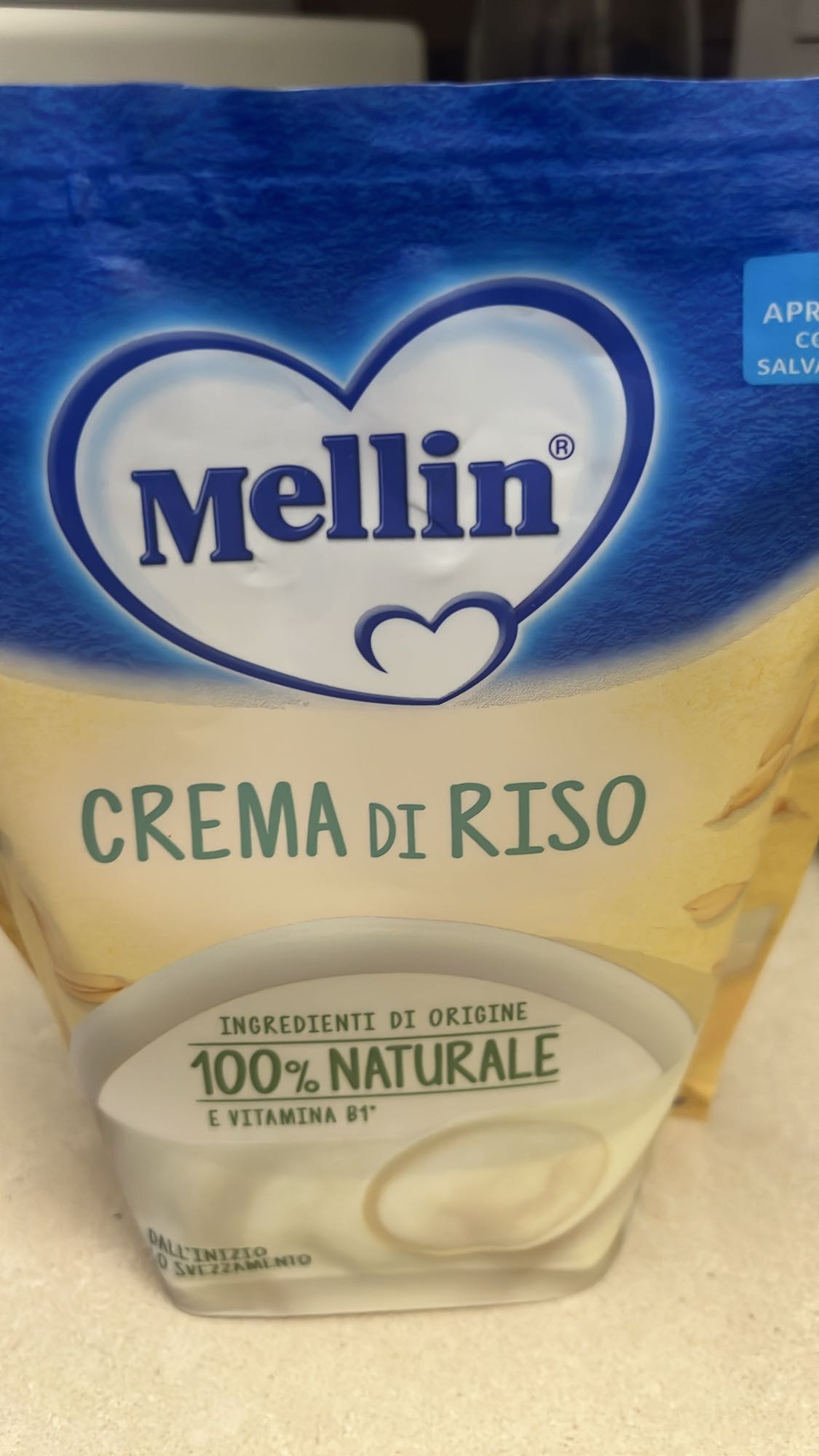 Crema di riso Mellin