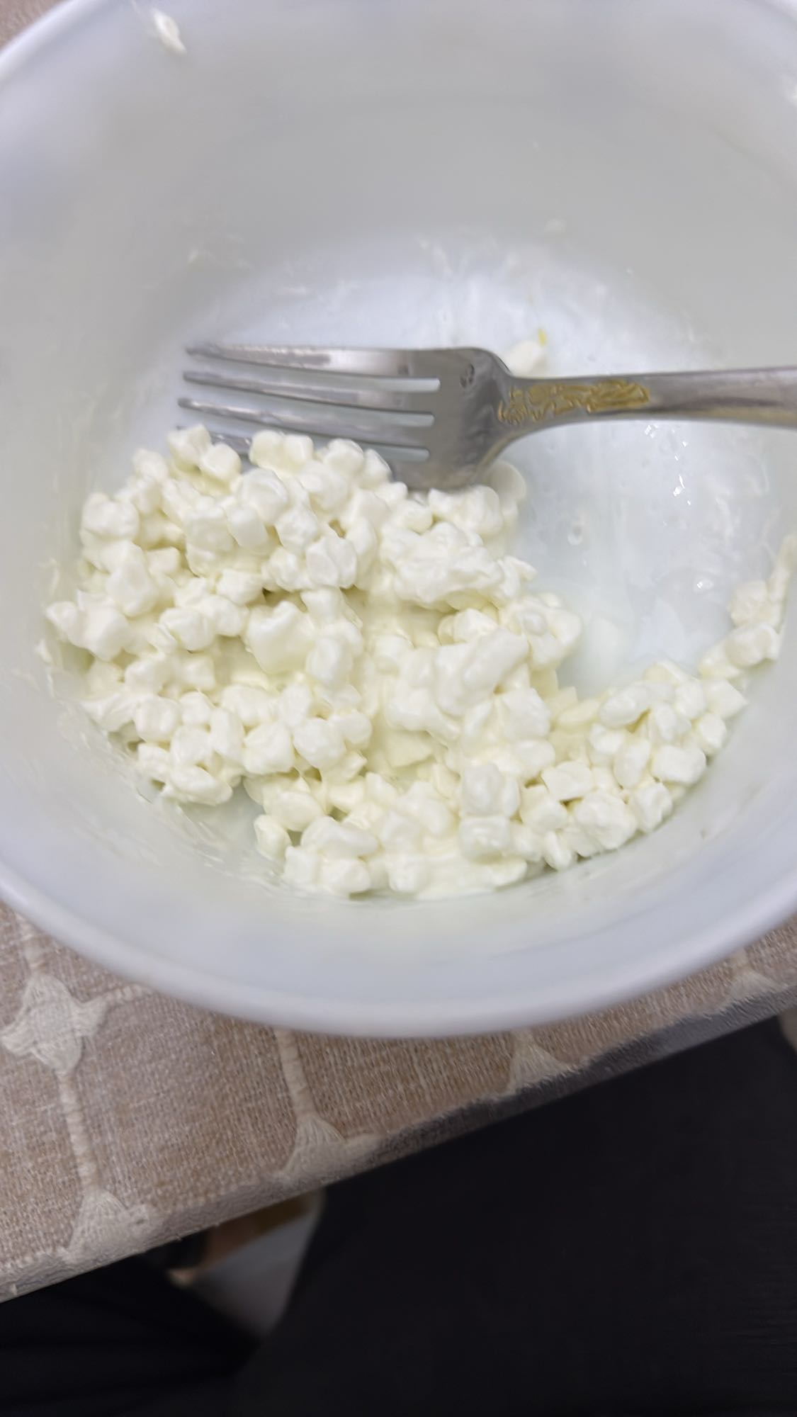 творог со сметаной