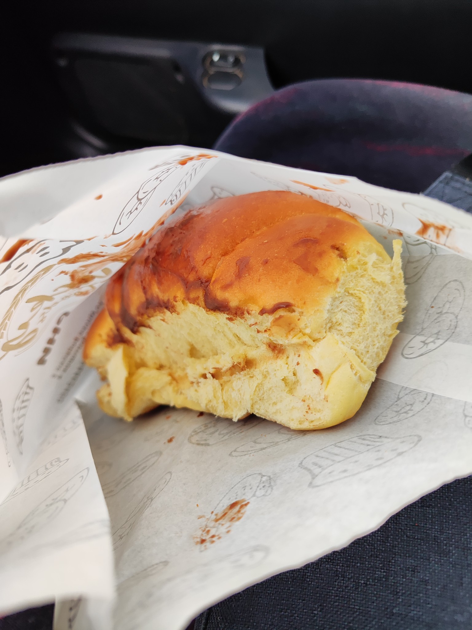 Sweet Bun with Chocolate