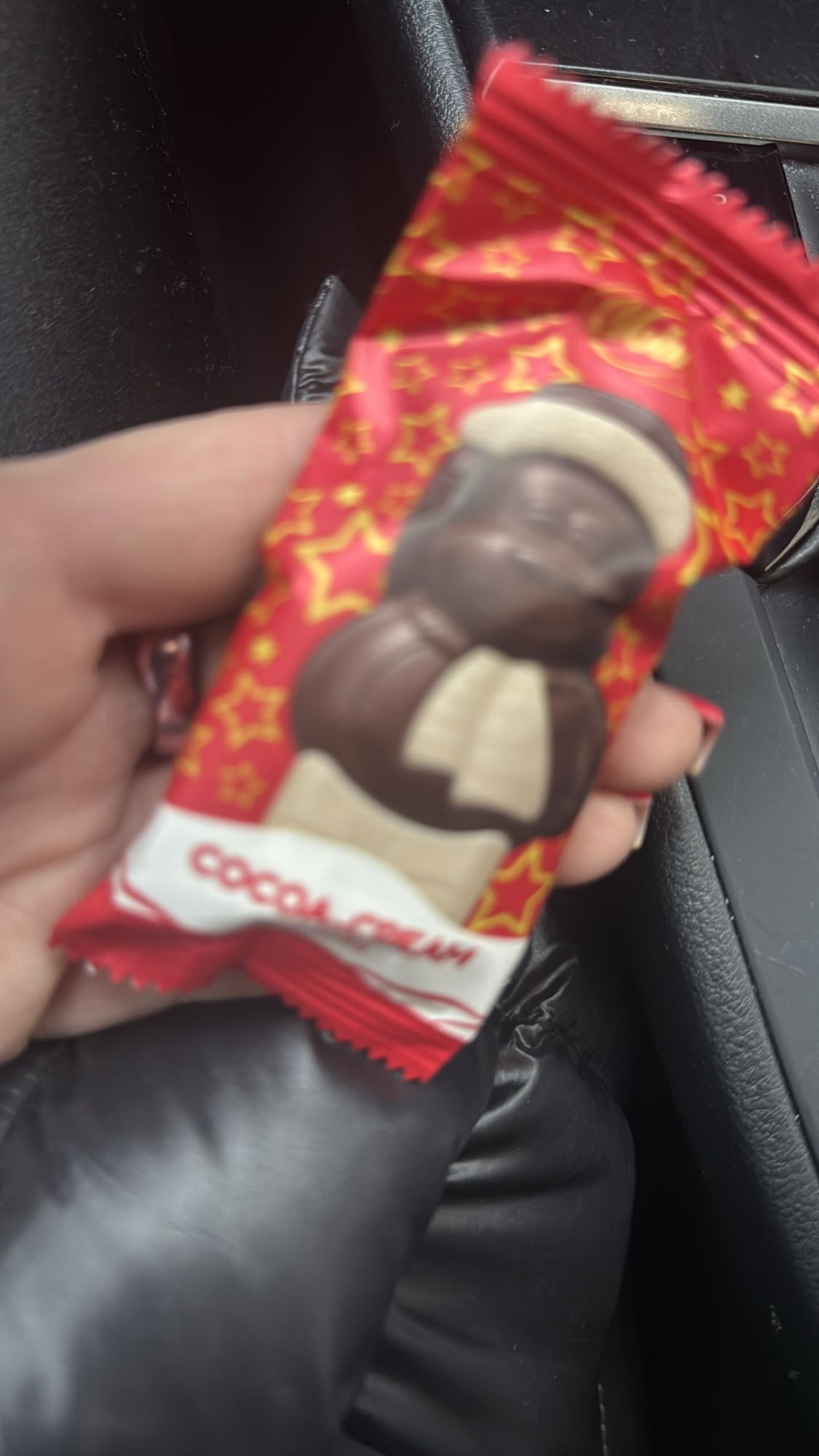 czekoladowy bałwanek