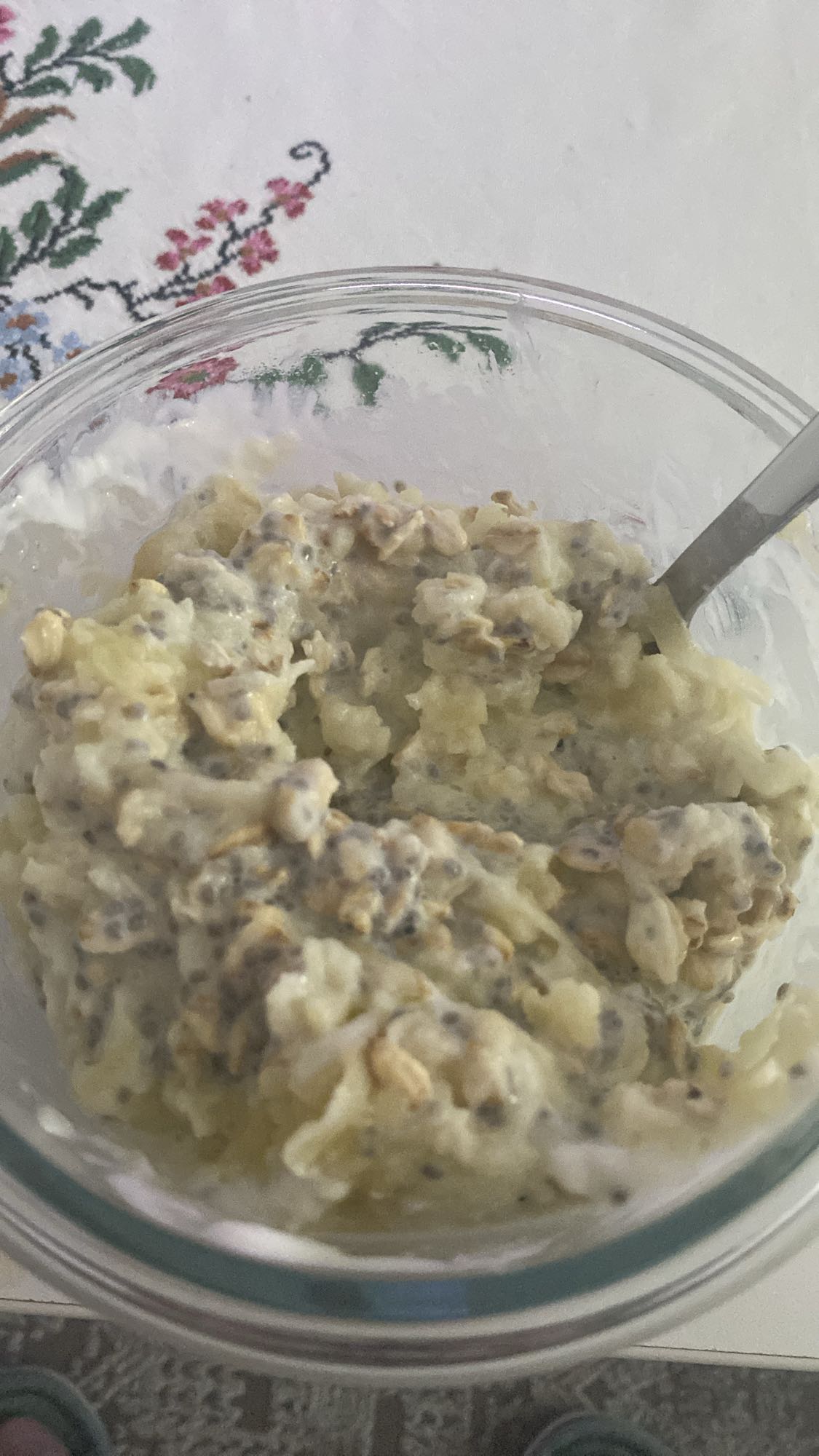 Owsianka z jabłkiem