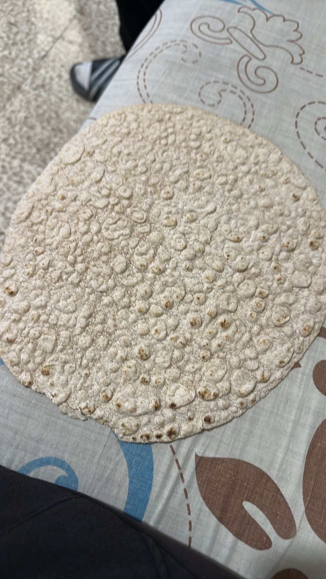 Whole wheat flatbread