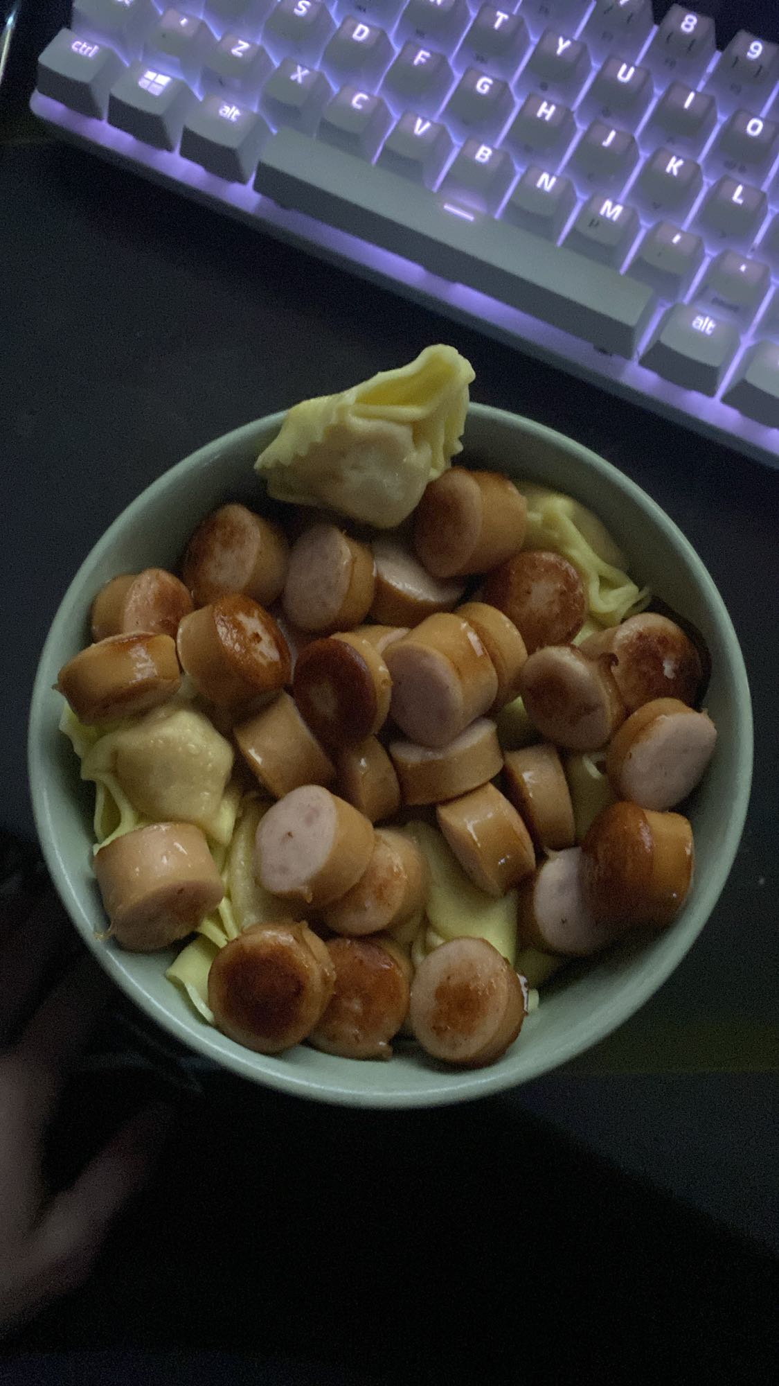 Tortellini with Sausages