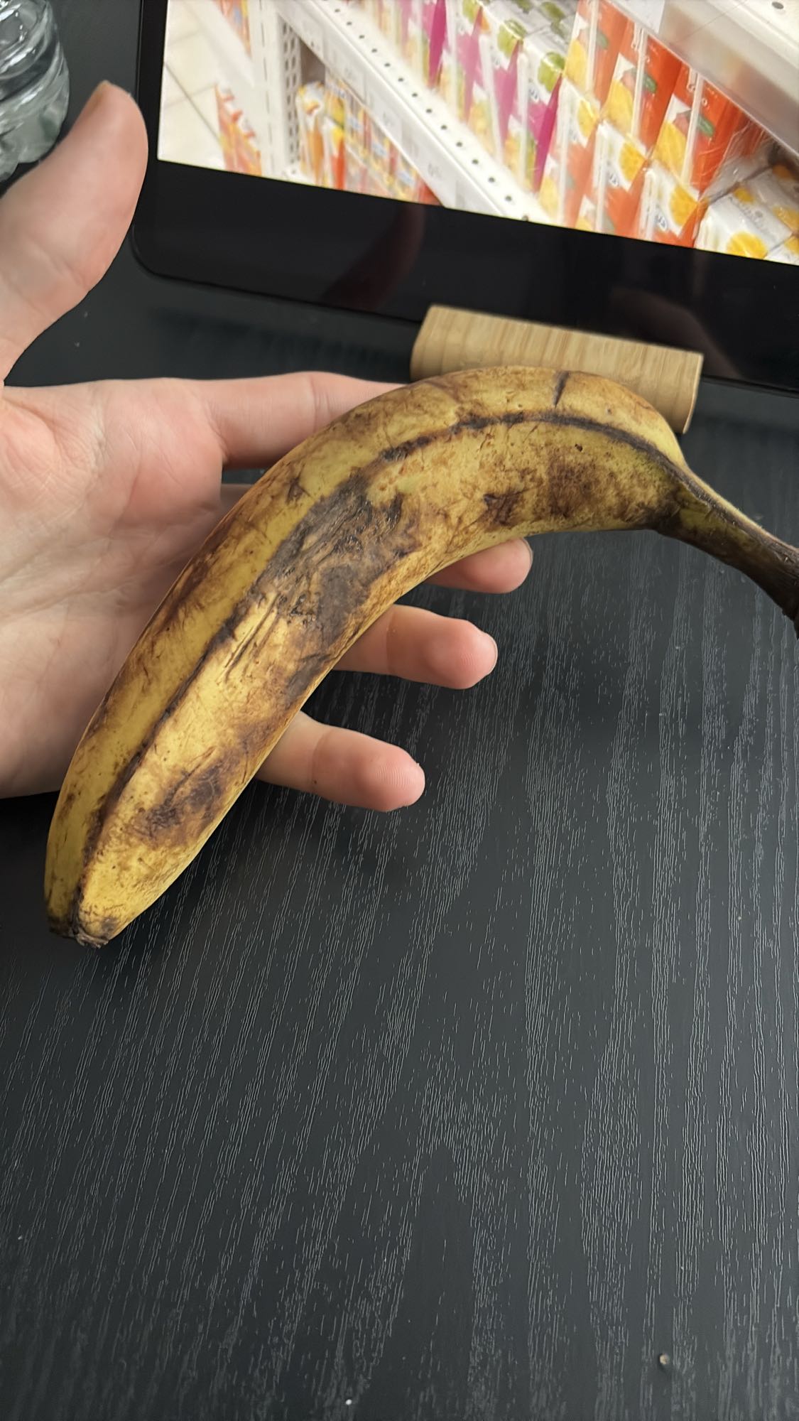 banane plantain mûre