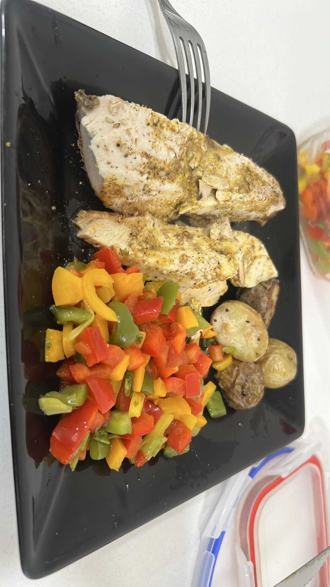 Grilled Chicken & Veggies