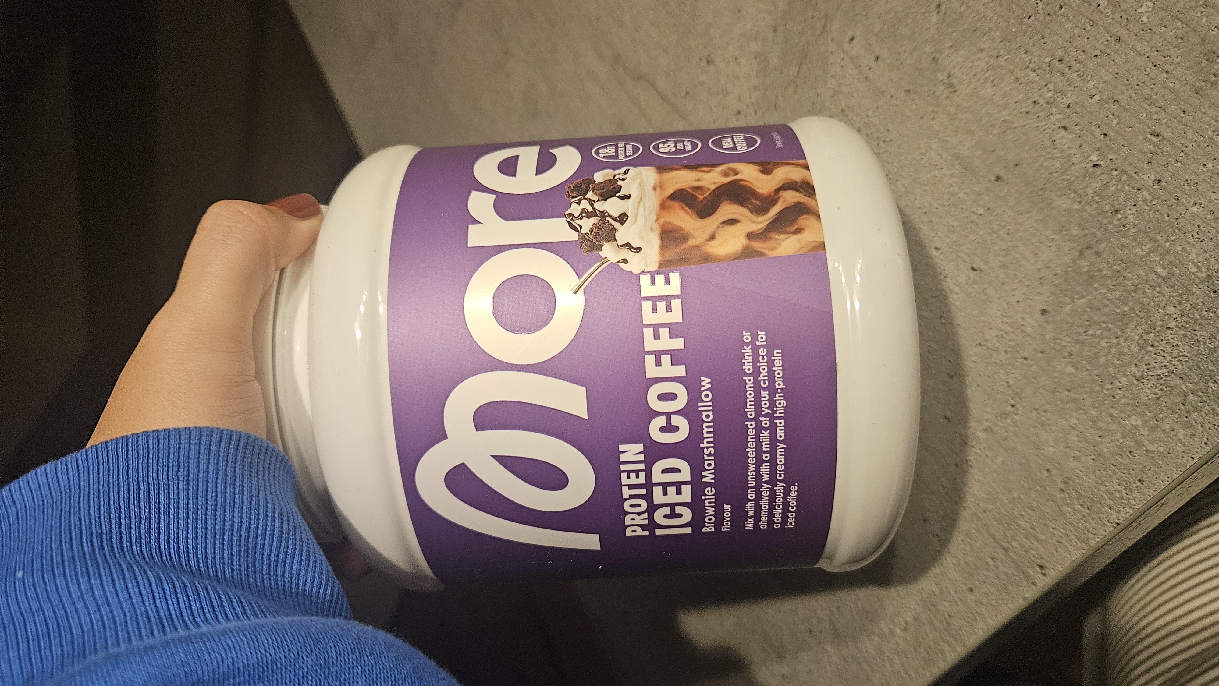 Protein Eiskaffee