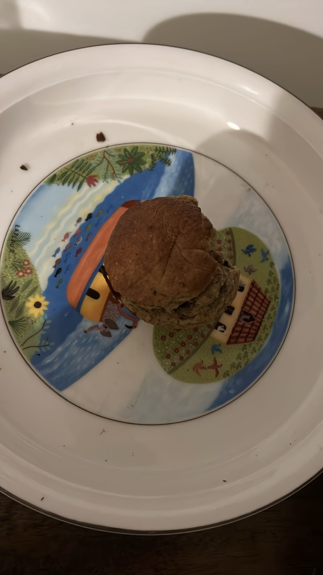 Muffin banane sans sucre ni beurre