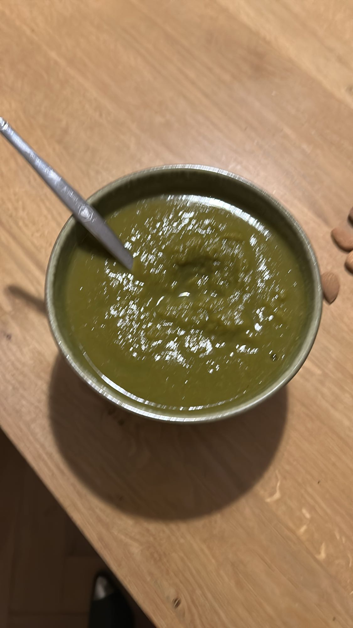 Soupe verte maison