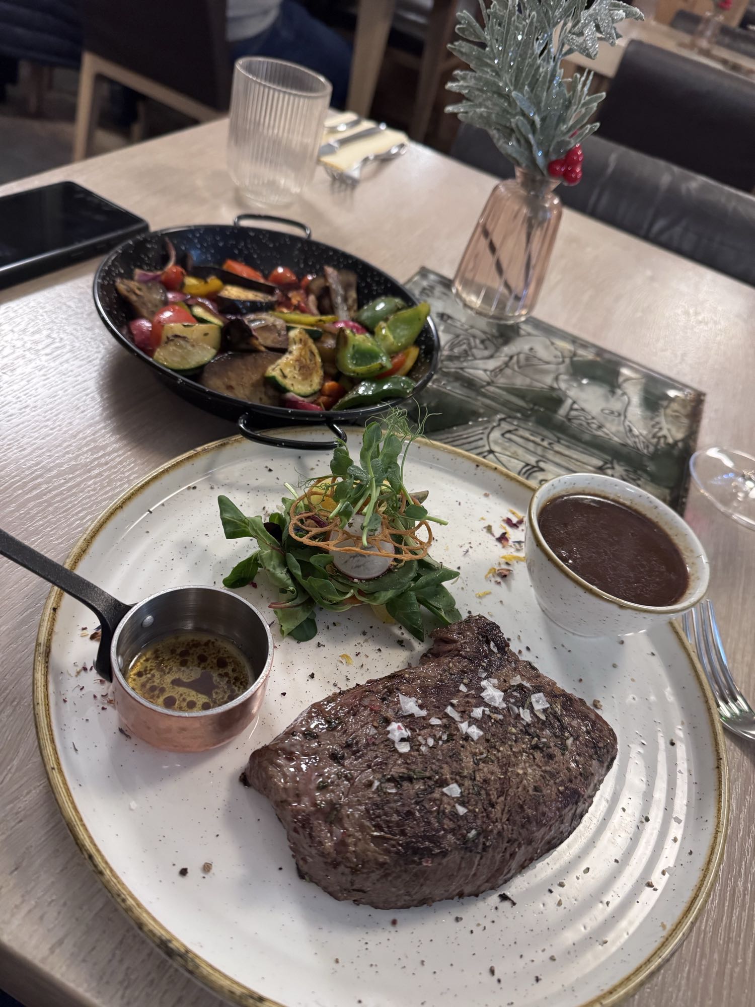 Grilovaná hovädzia večera