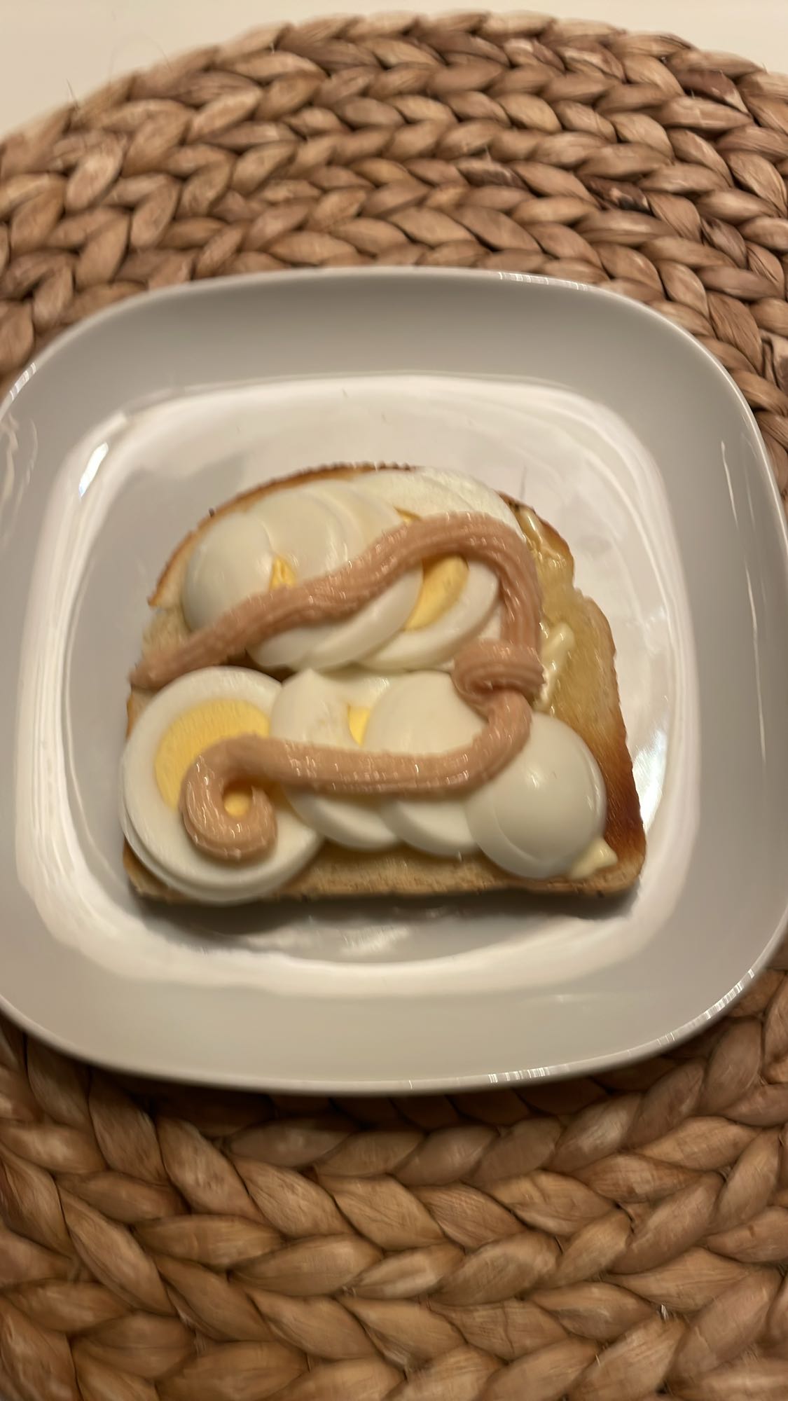 Äggmacka med kaviar